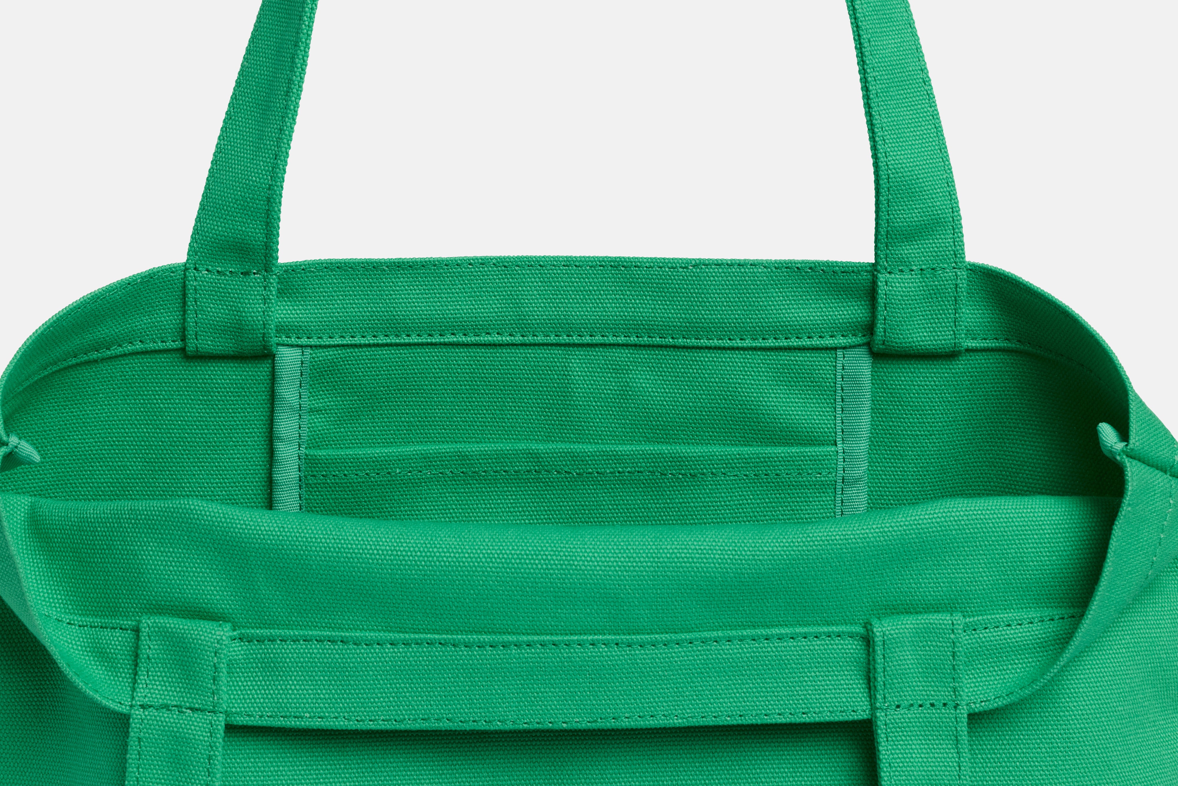 Green Logo Tote