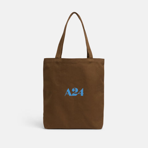 Brown Logo Tote