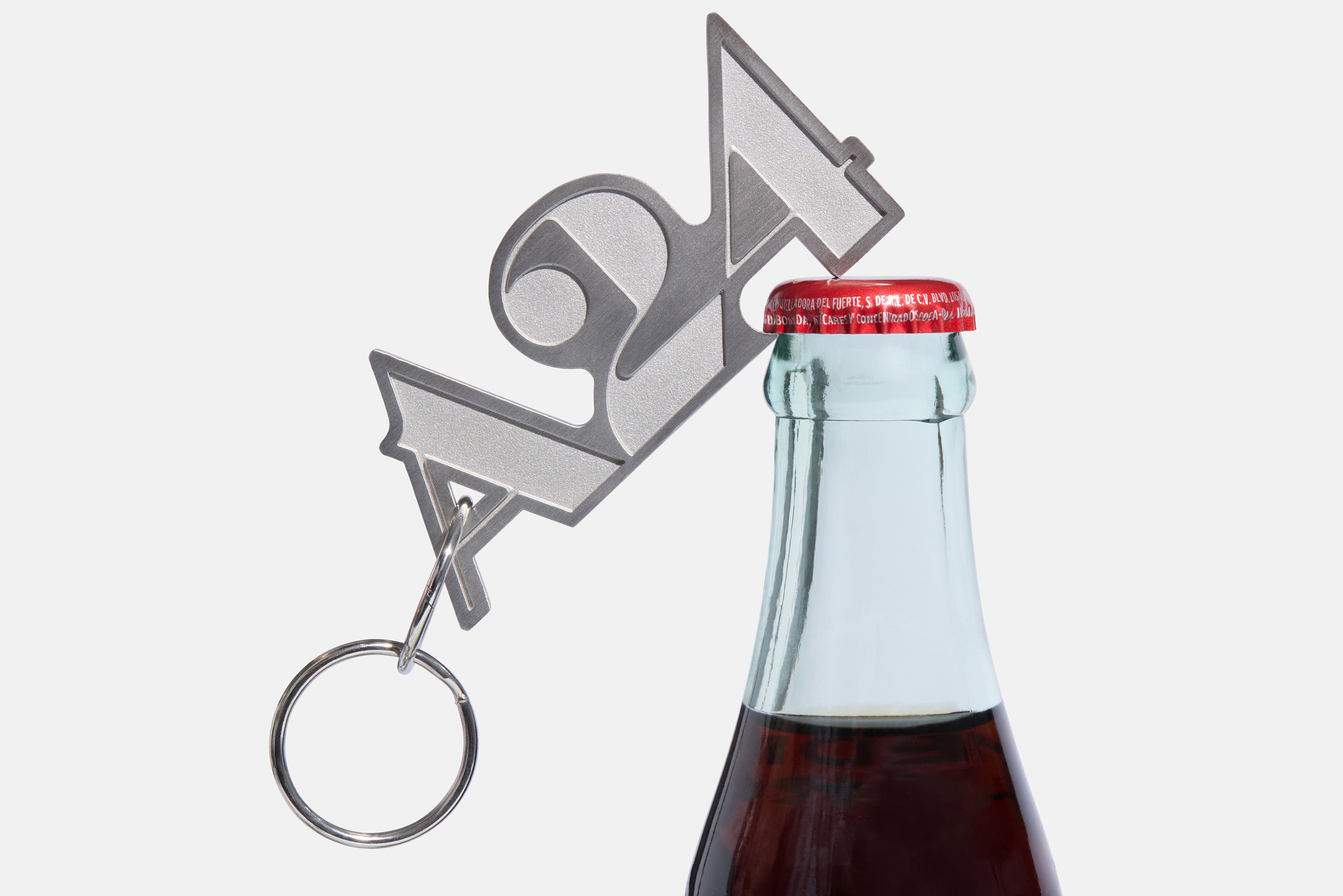Logo Bottle Opener Keychain