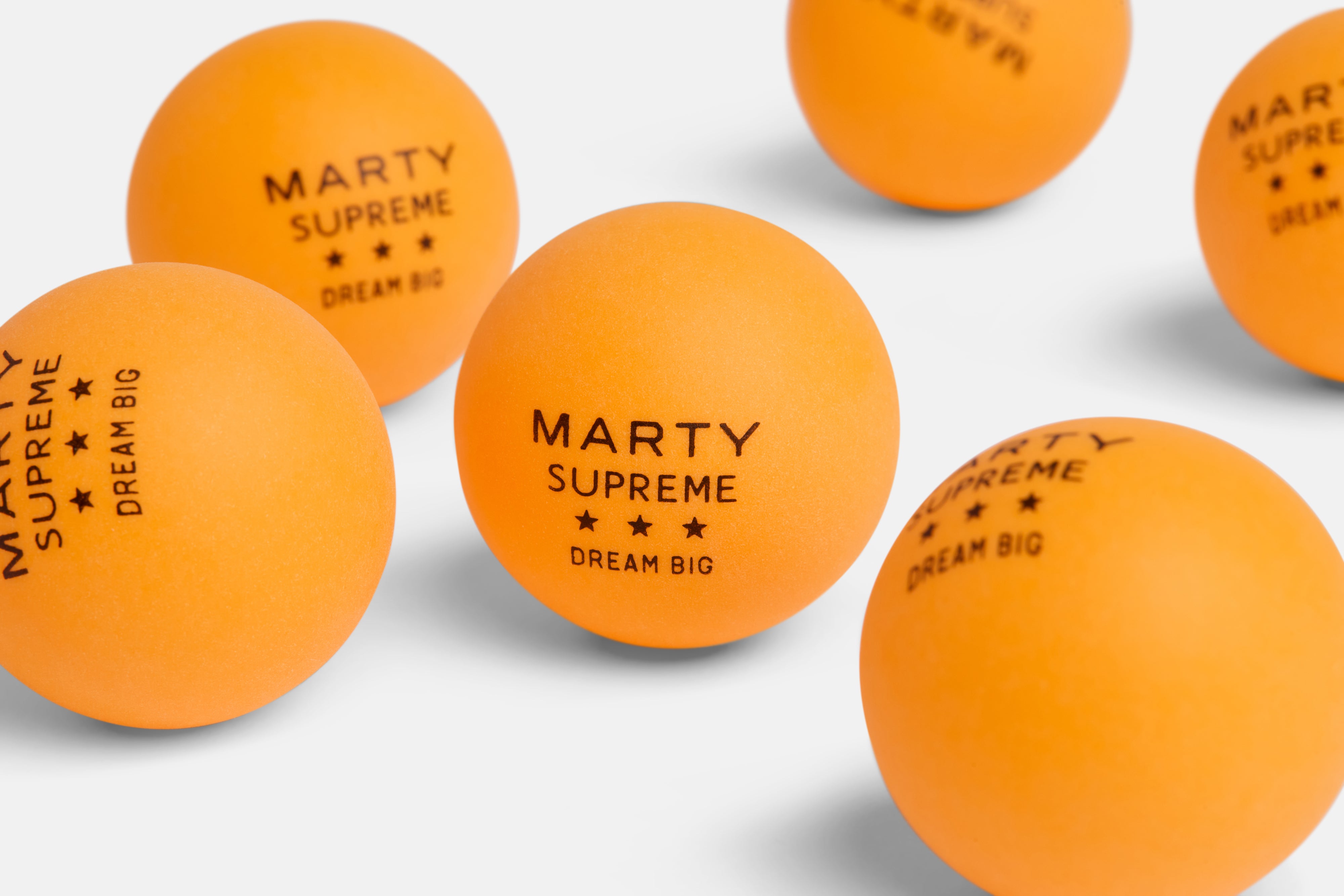 Marty Supreme Championship Table Tennis Balls