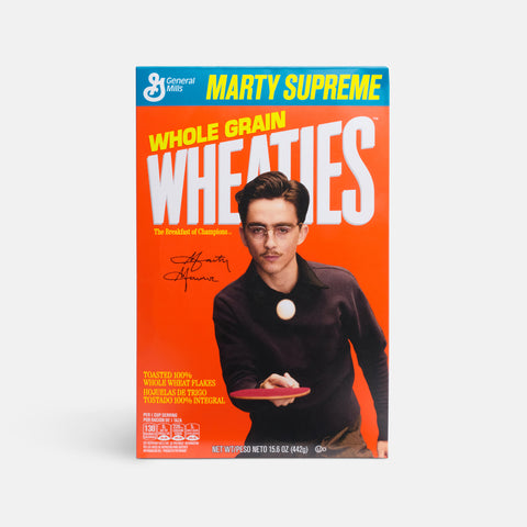 Marty Supreme Wheaties Box