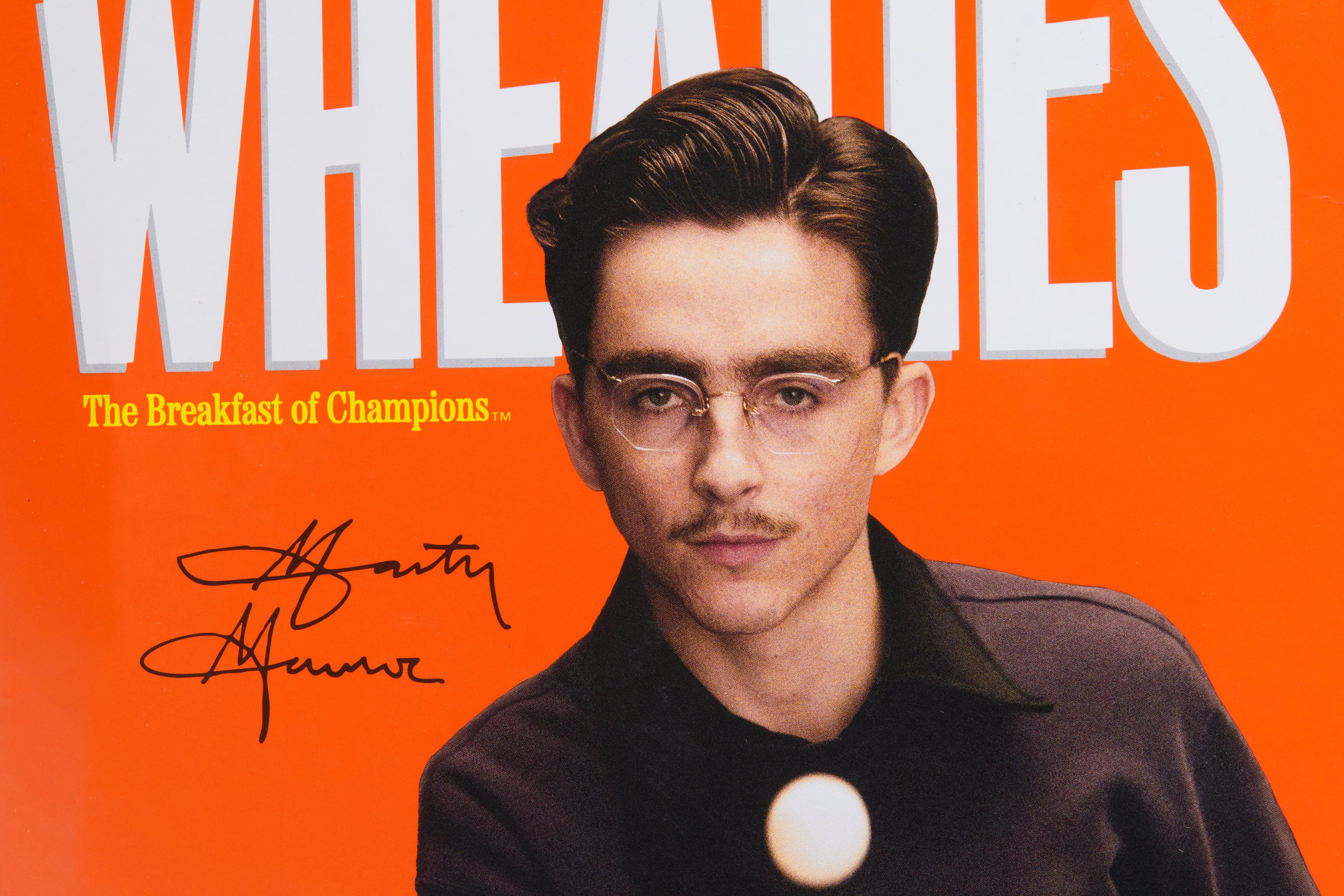 Marty Supreme Wheaties Box