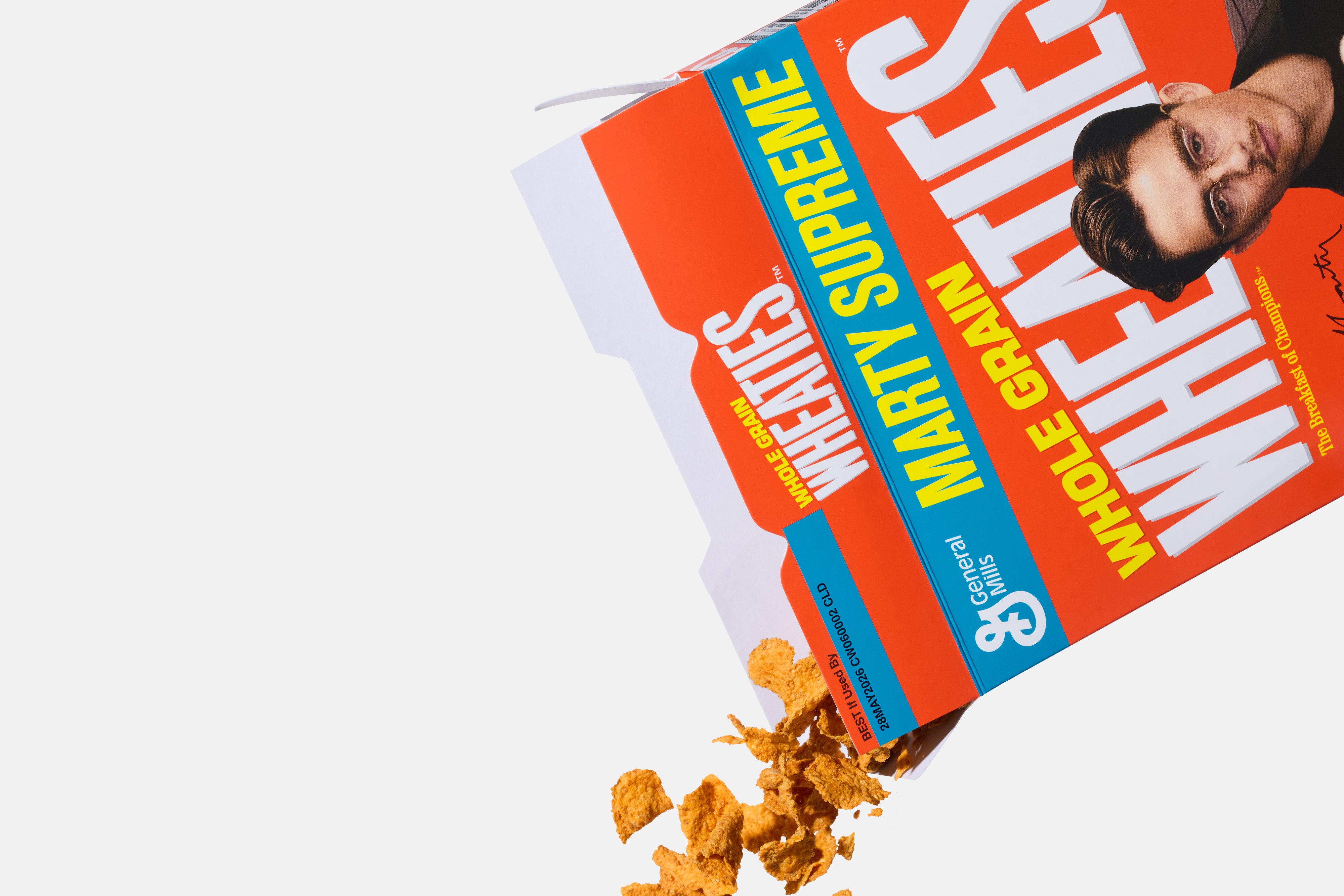 Marty Supreme Wheaties Box