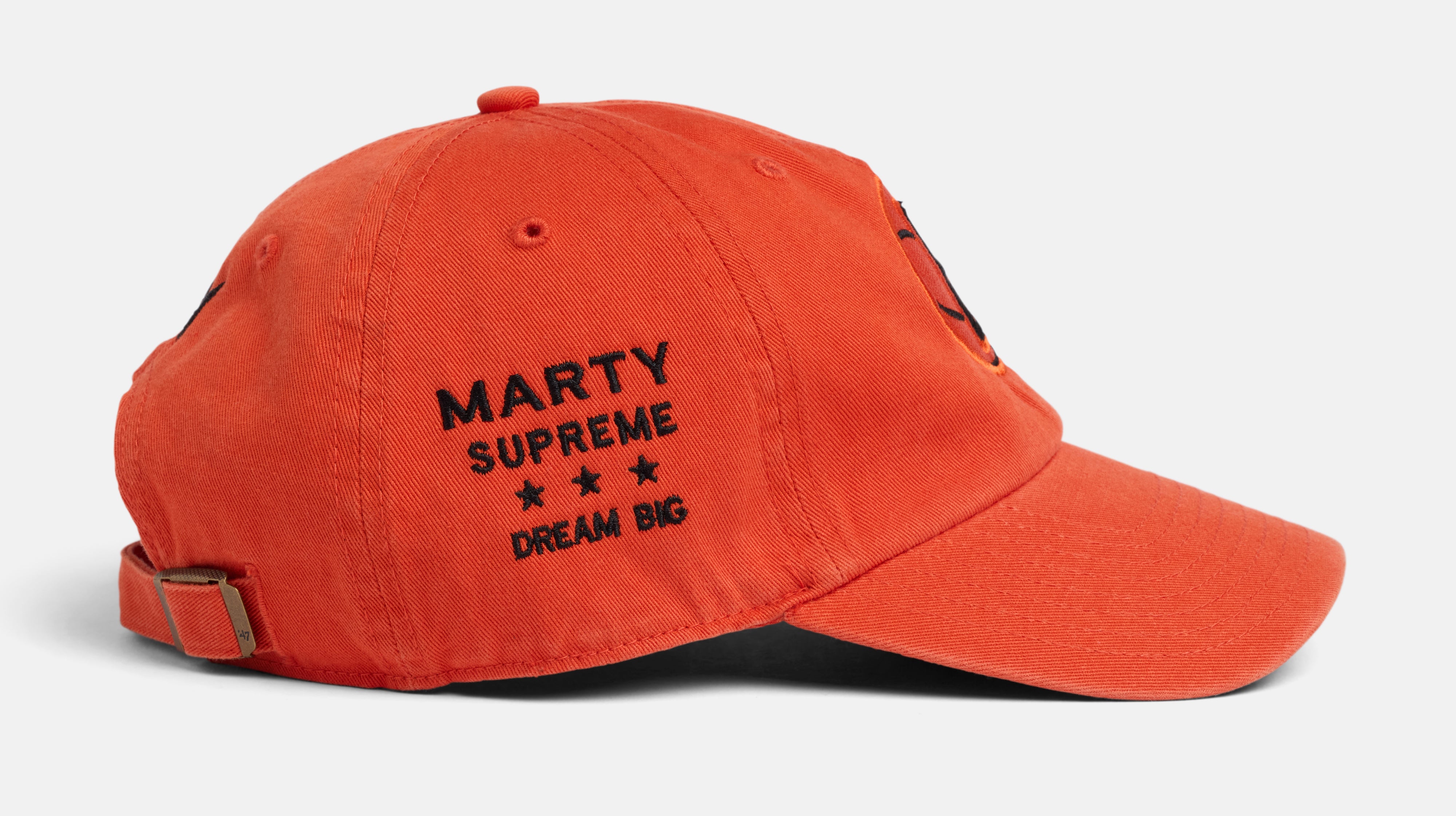 Marty Supreme Cap キャップ コラボ NAHMIAS x Marty Supreme A24 Cap Orange Men's - FW25 - US