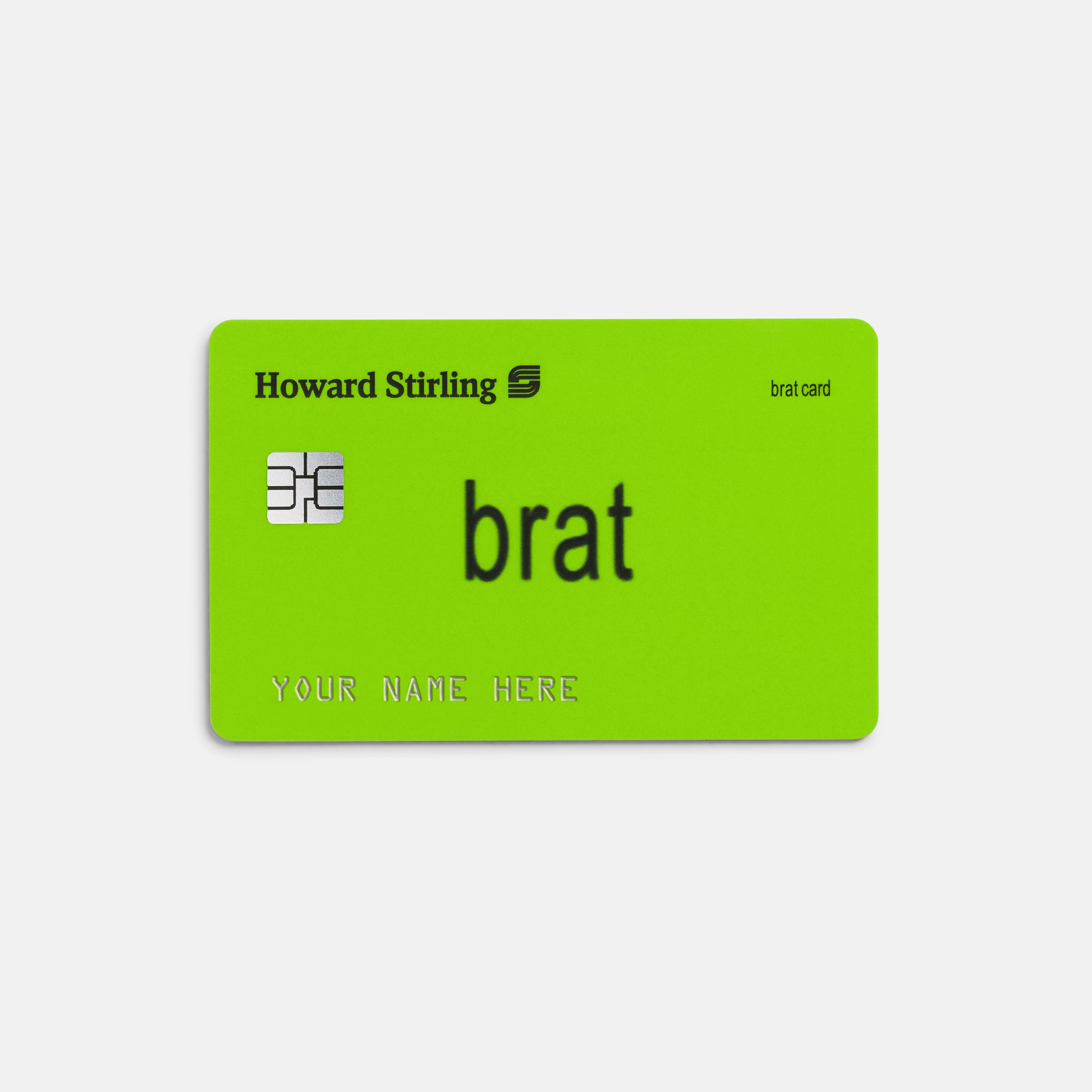 Brat Card