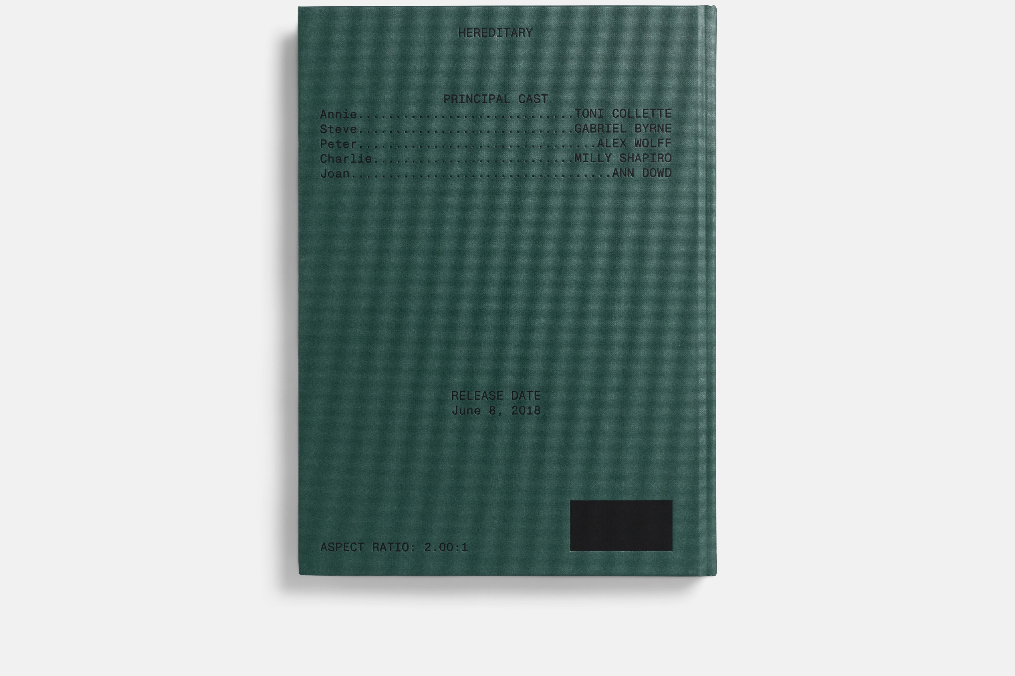 Hereditary Screenplay Book