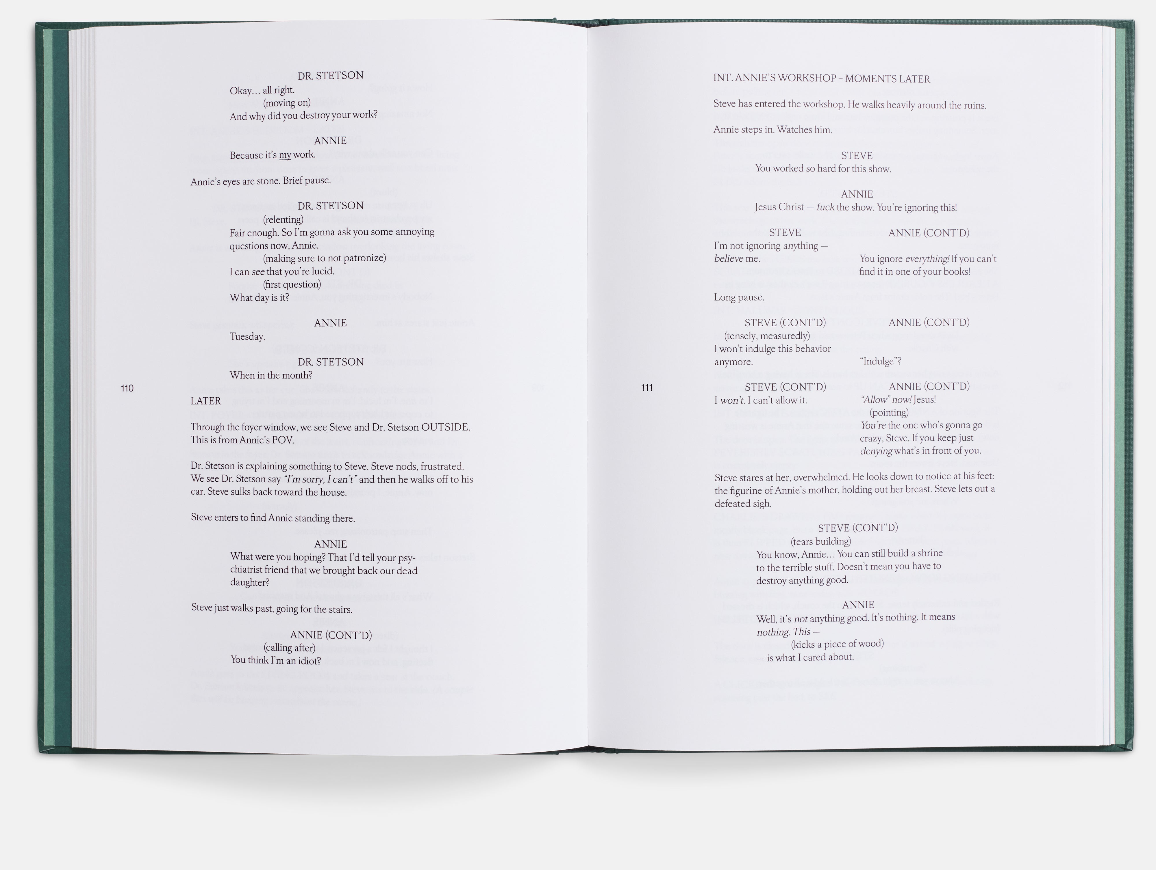 Hereditary Screenplay Book