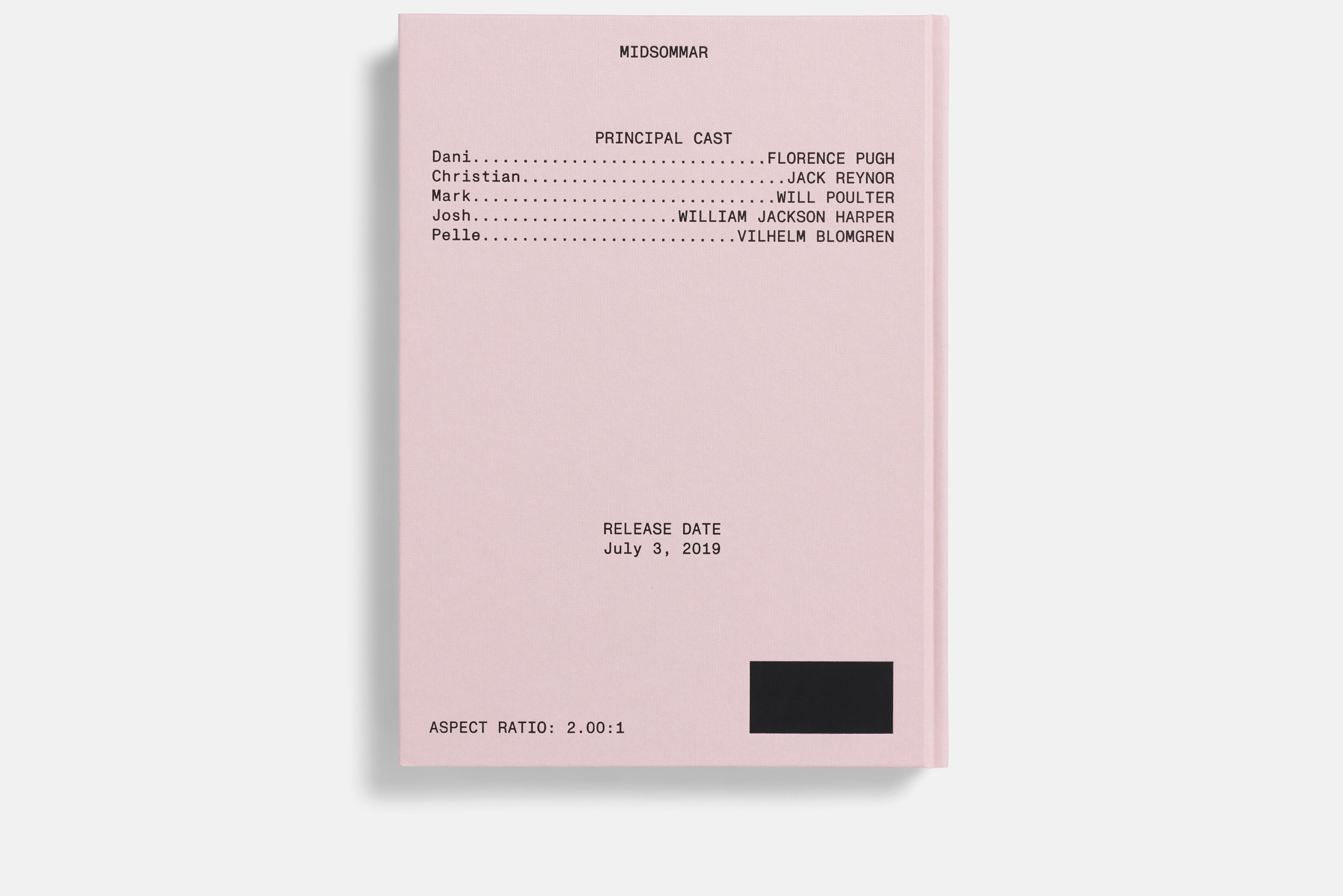 Midsommar Screenplay Book