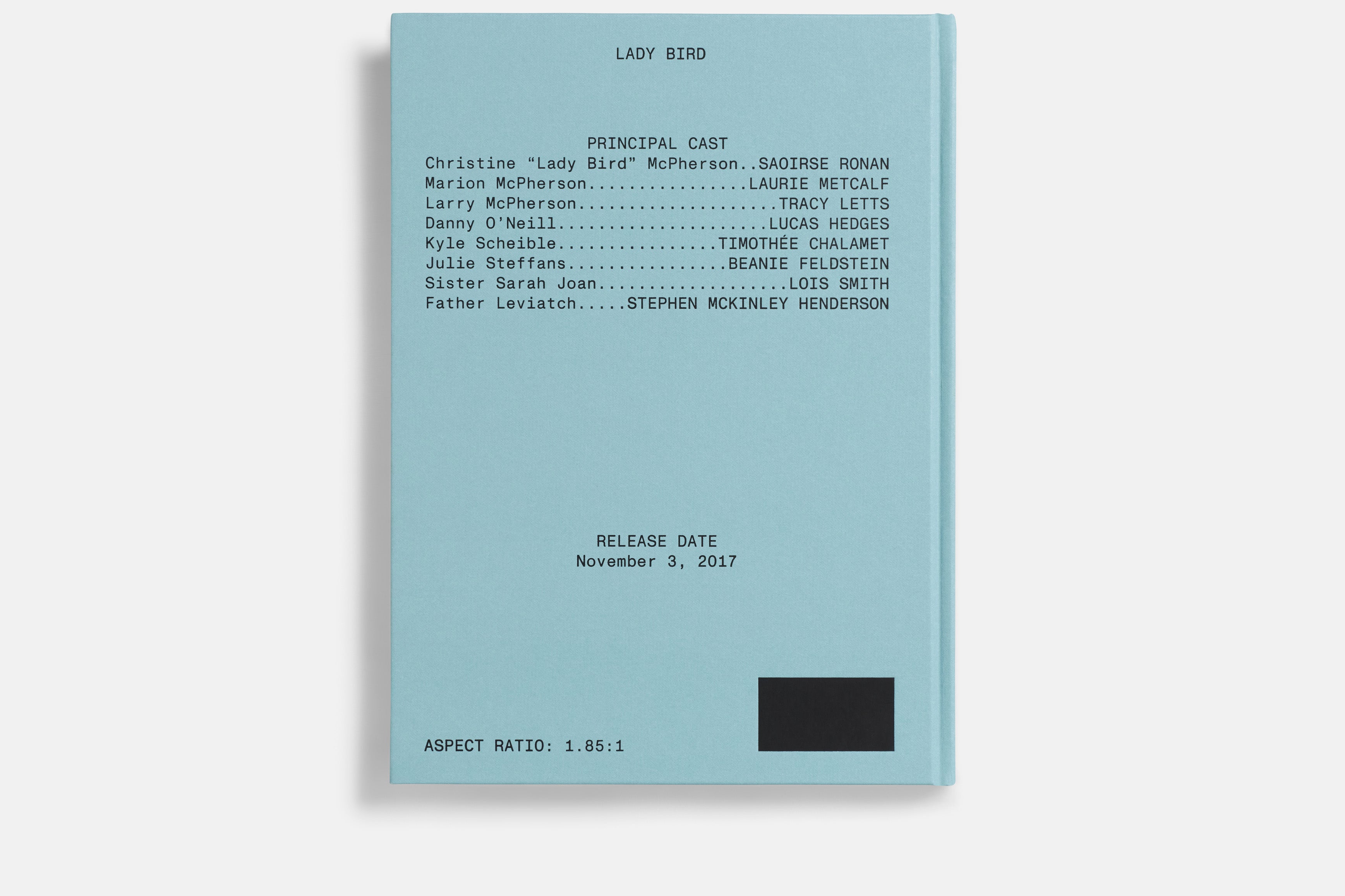 Lady Bird Screenplay Book