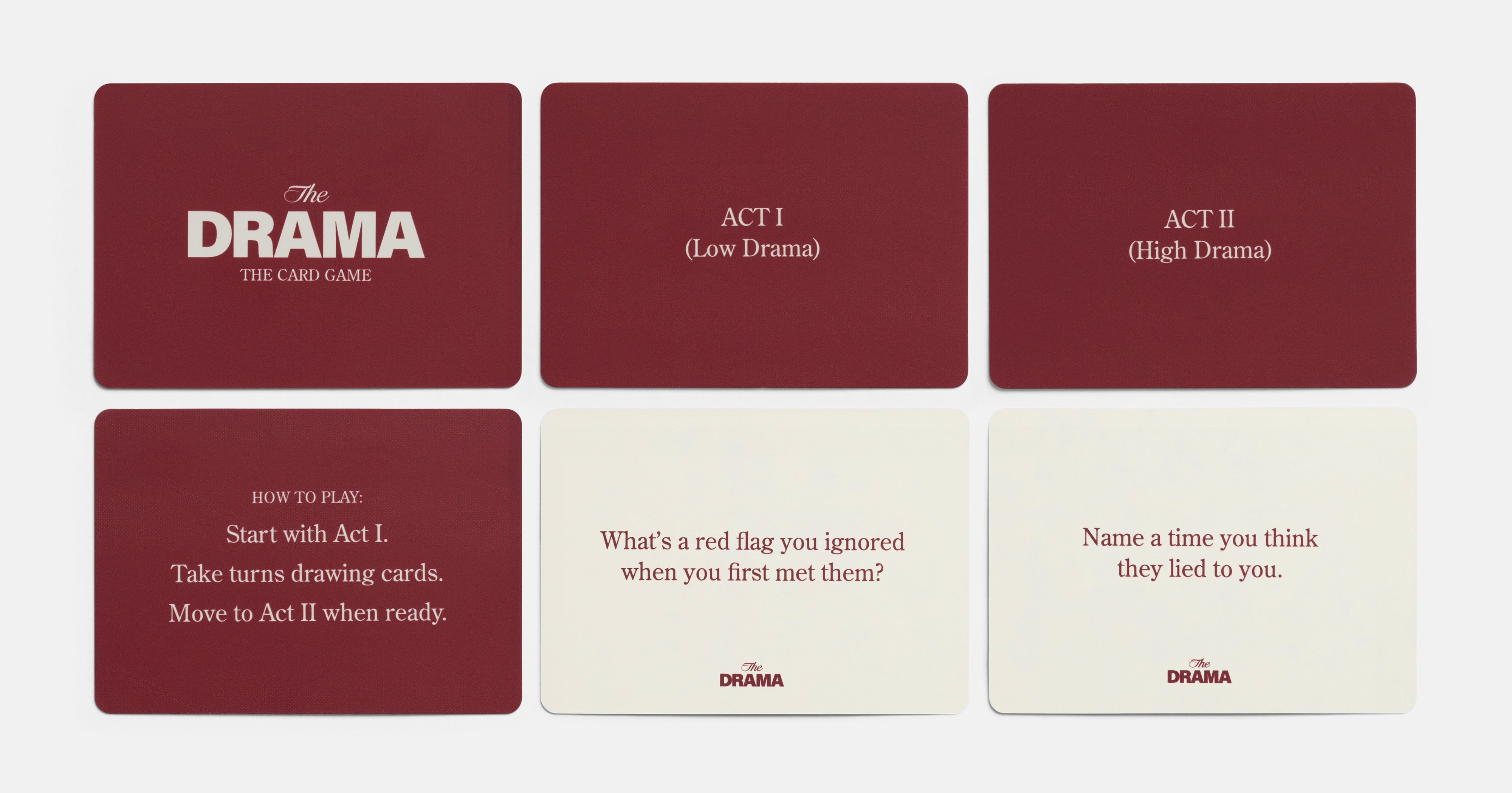 The Drama: The Card Game