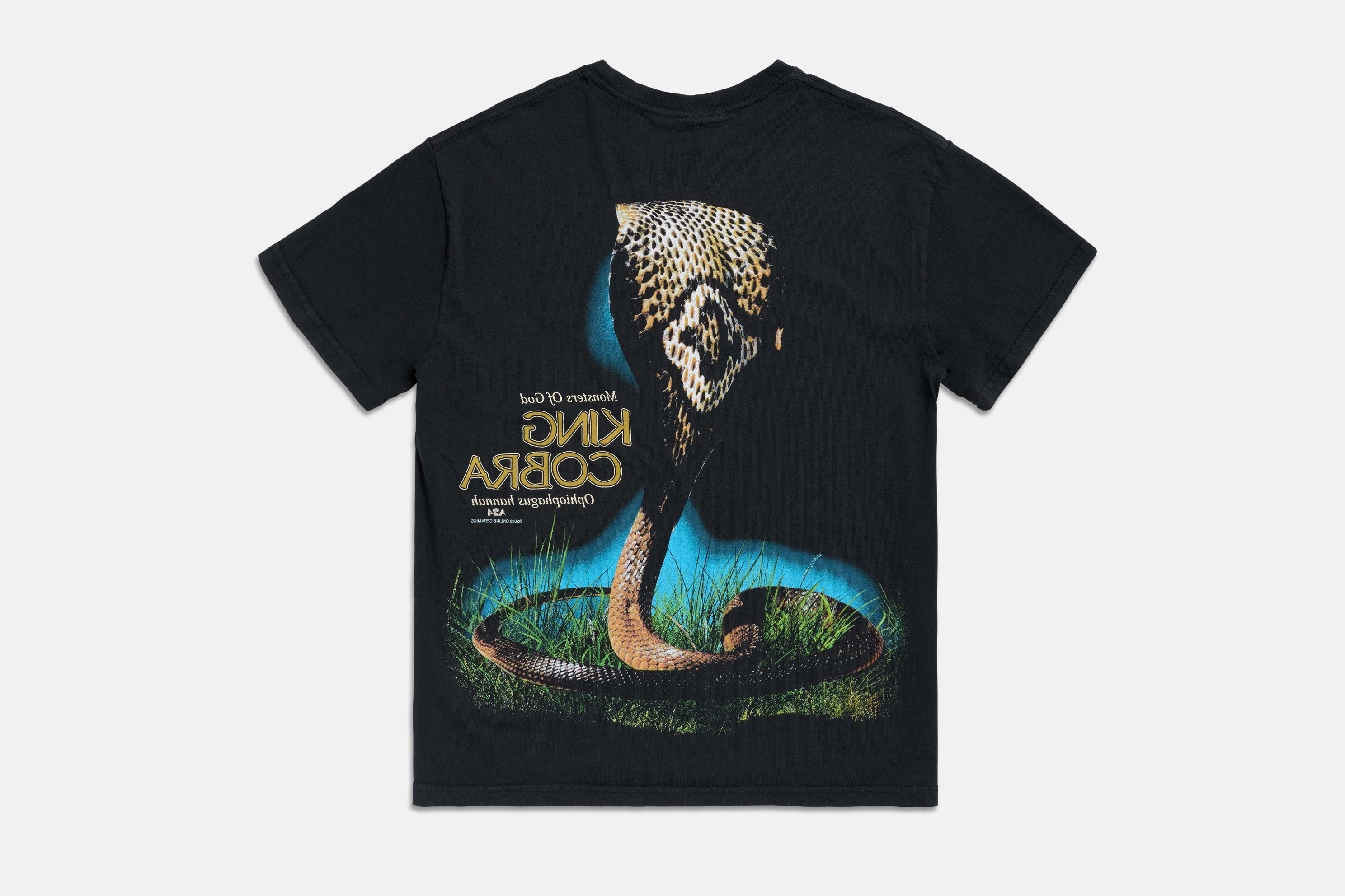 Monsters of God x Online Ceramics King Cobra Tee