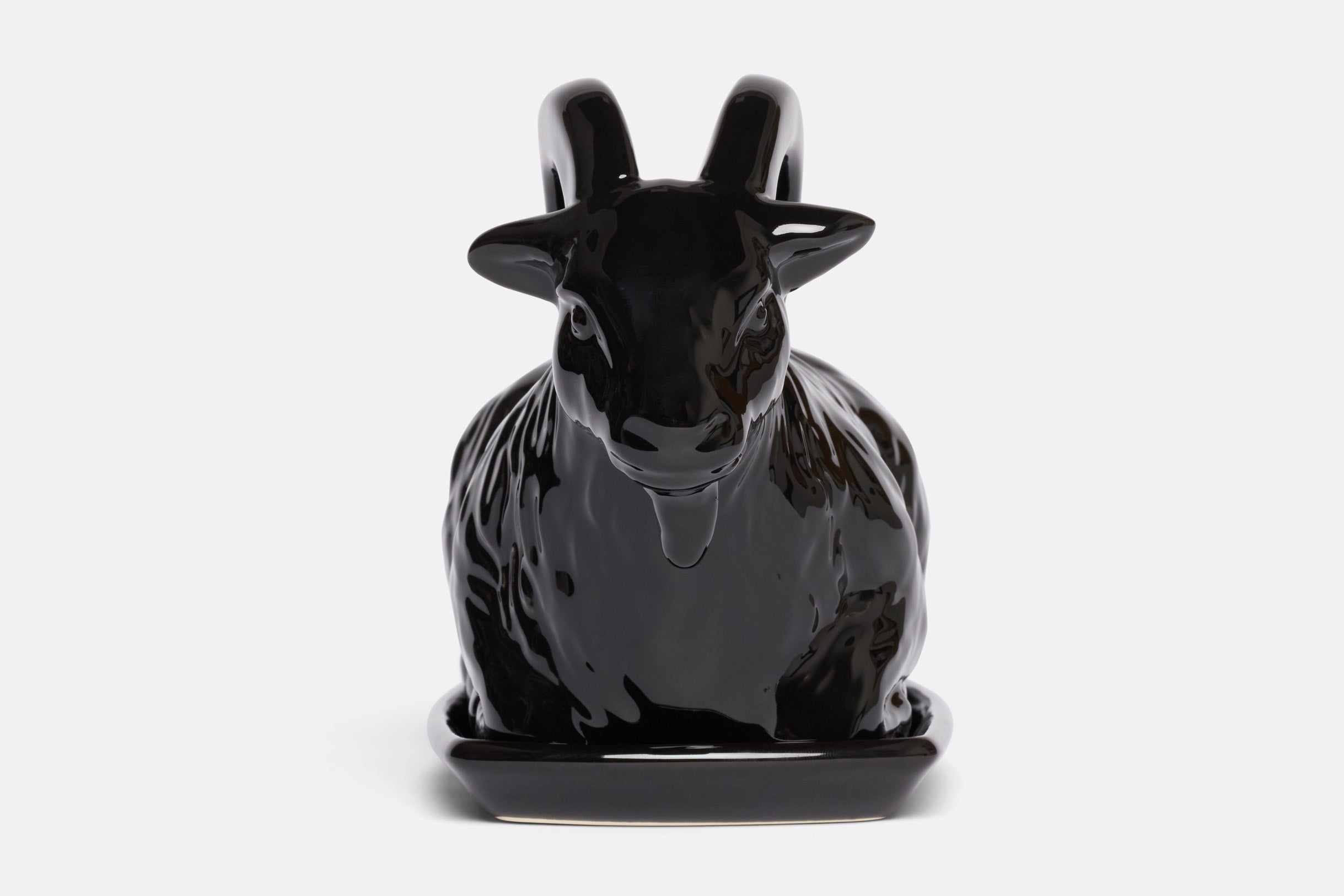 Black Phillip Butter Dish