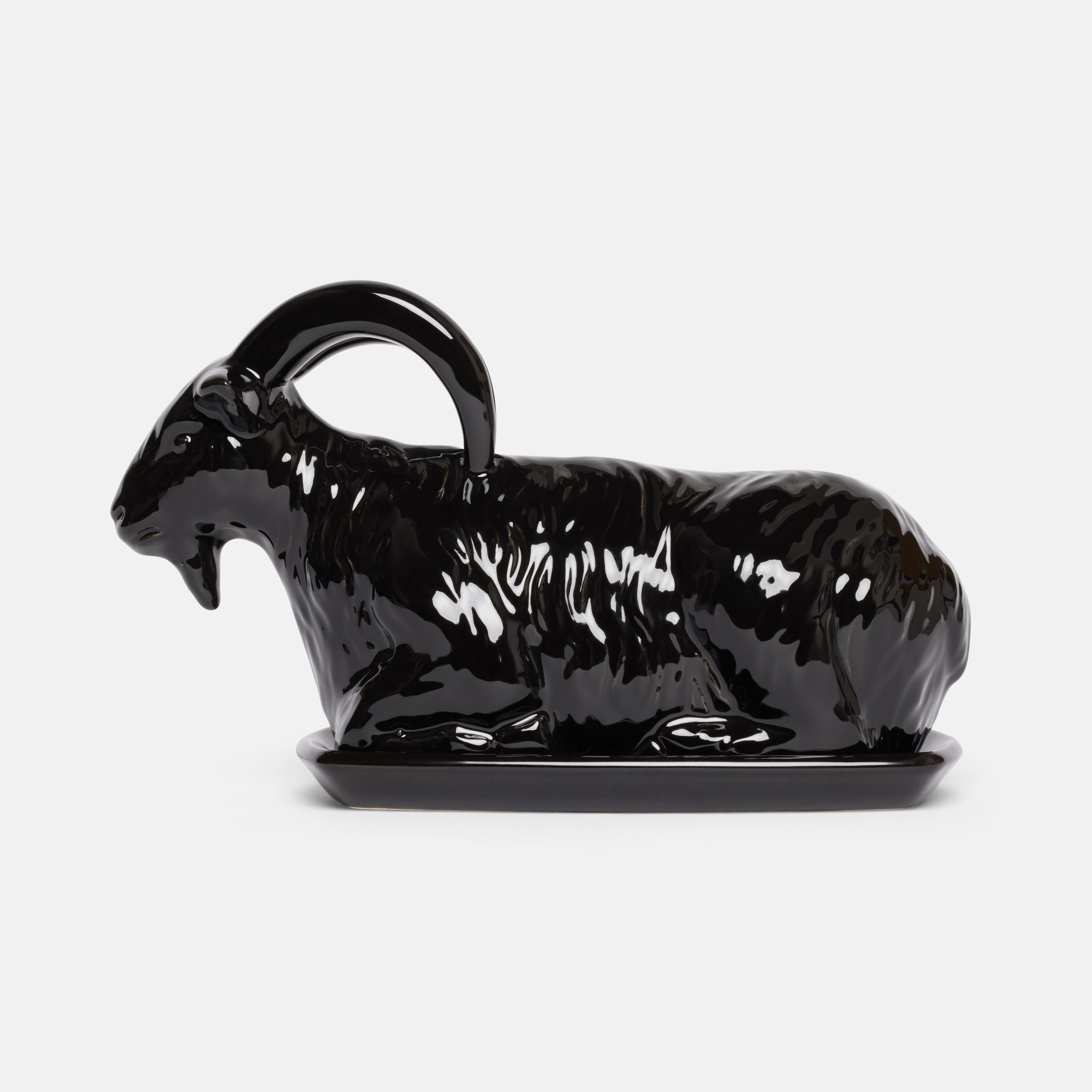 Black Phillip Butter Dish