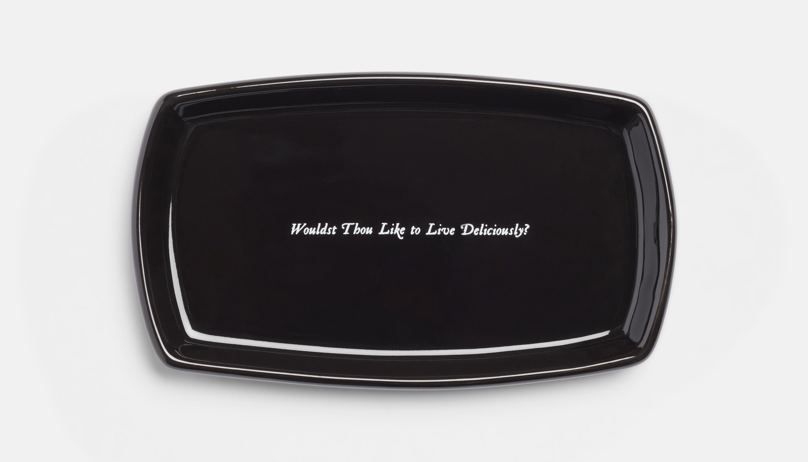 Black Phillip Butter Dish