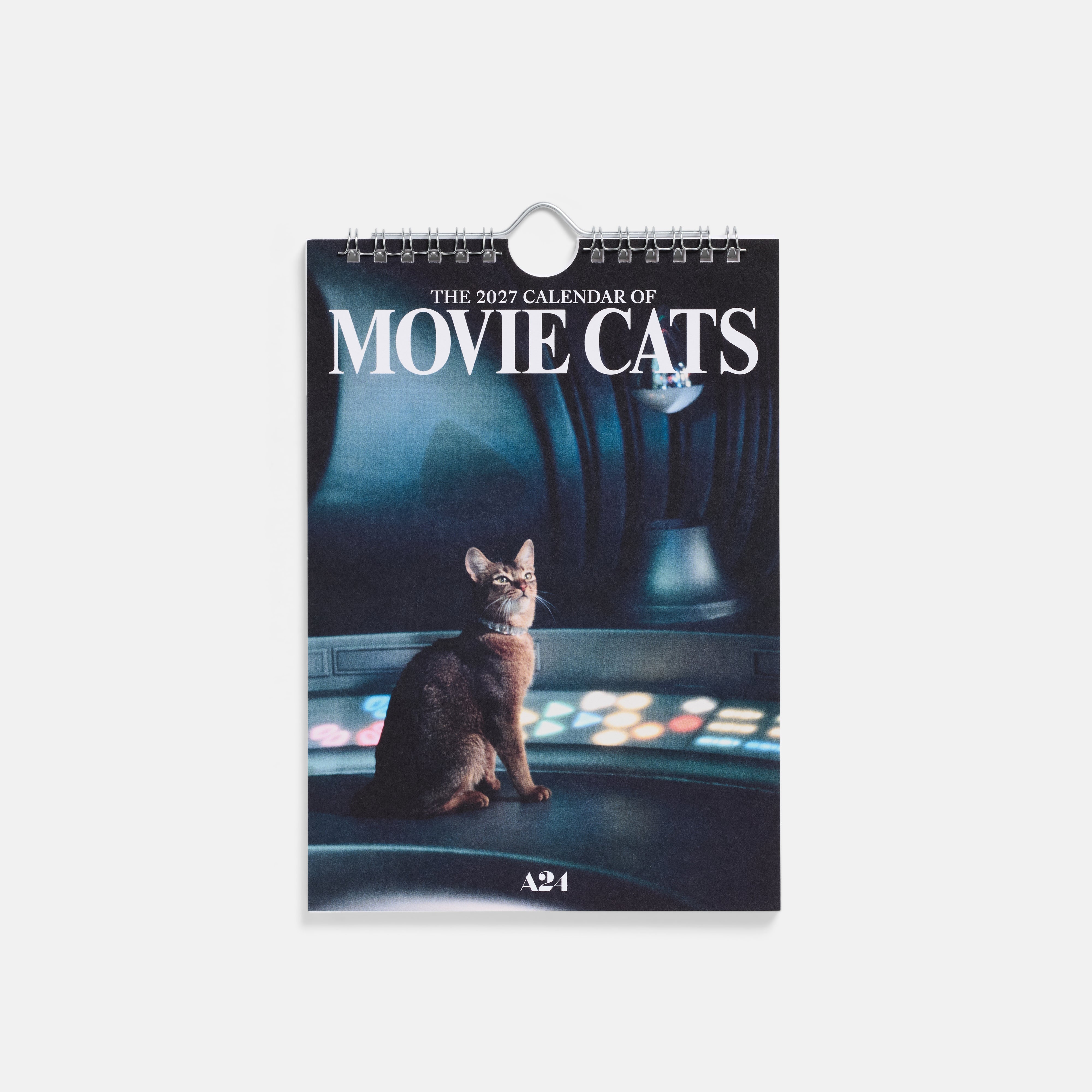 The 2027 Calendar of Movie Cats