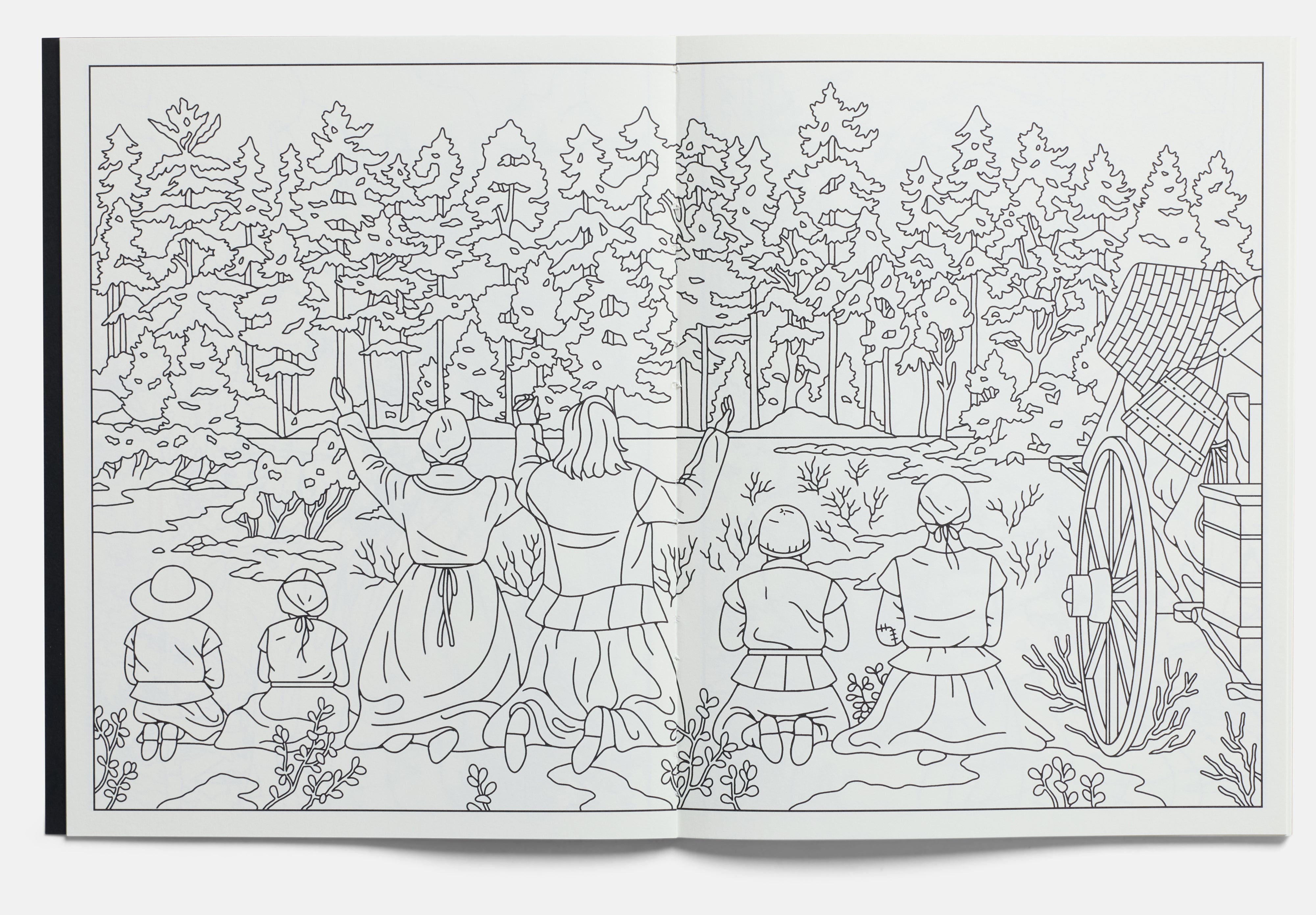 The Witch Coloring Book