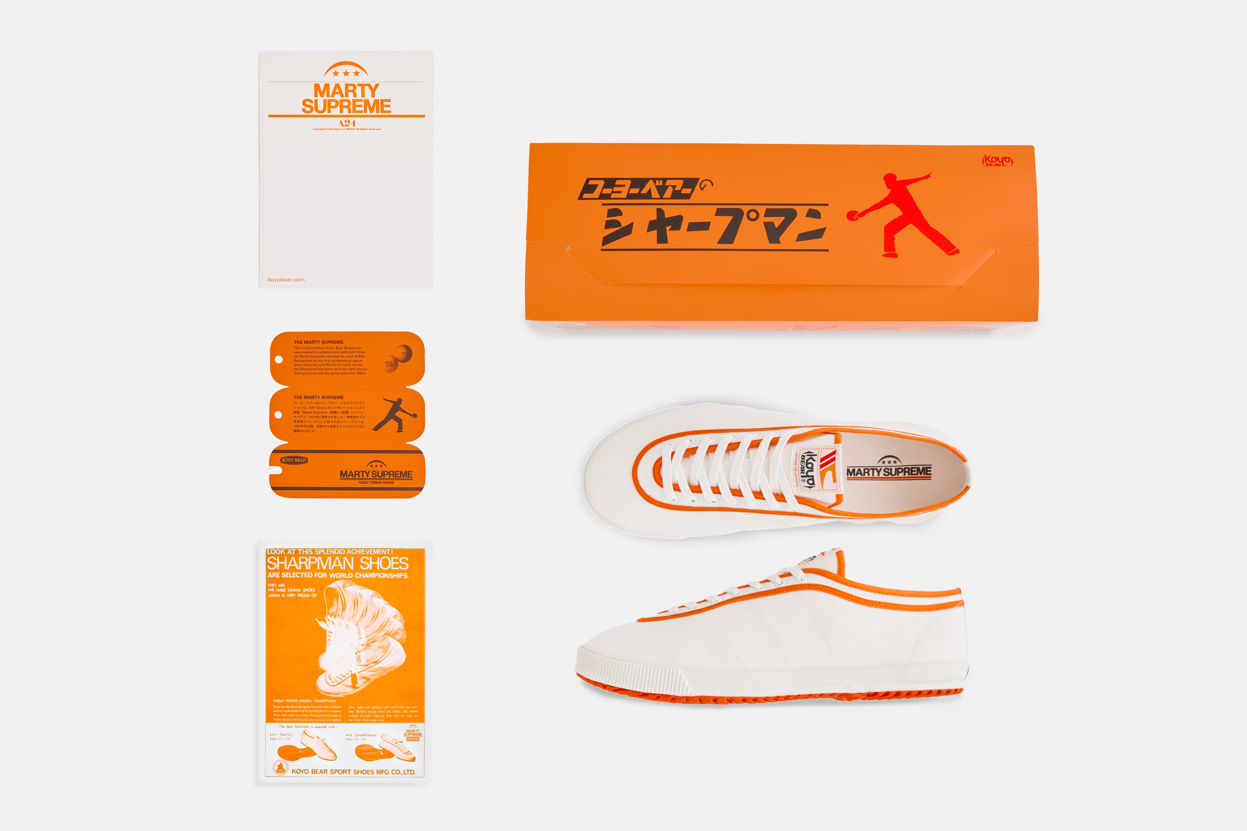 Marty Supreme x Koyo Bear Sharpman Shoe