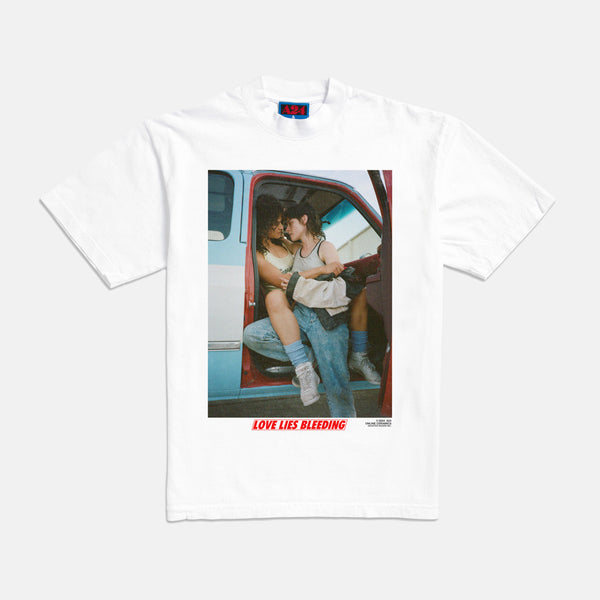 トップス A24 Online Ceramics x Love Lies Bleeding A24_OC_LLB_White_Front_Gray1x1
