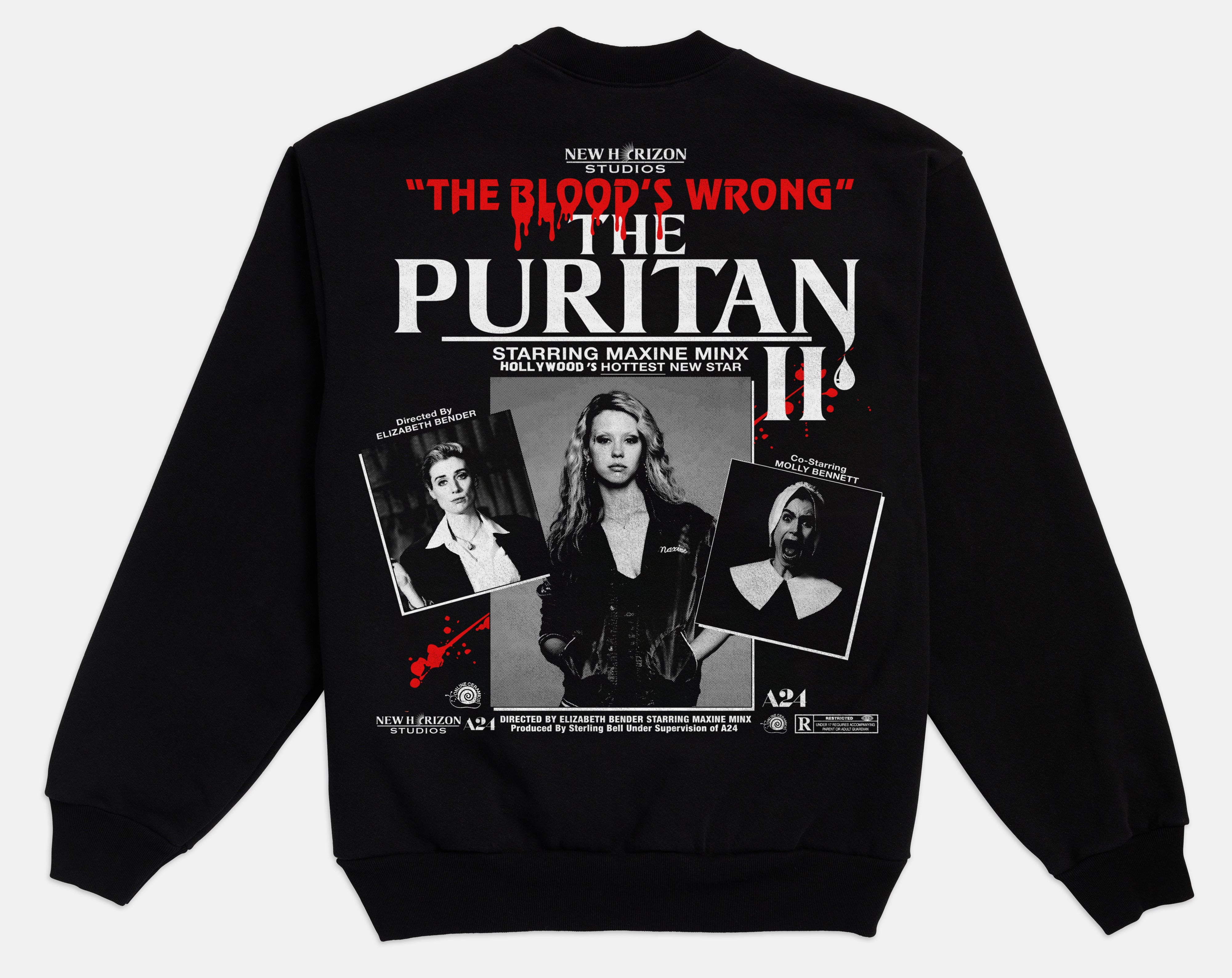 Online Ceramics x MaXXXine The Puritan II Crew