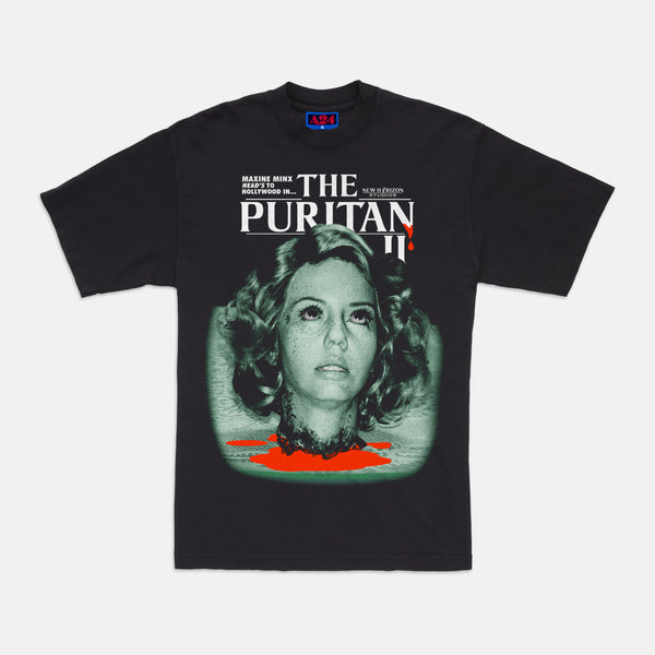 MAXXXINE マキシーン　Tシャツ　A24 公式グッズ　正規品 Online Ceramics x MaXXXine The Puritan II Tee – A24 Shop