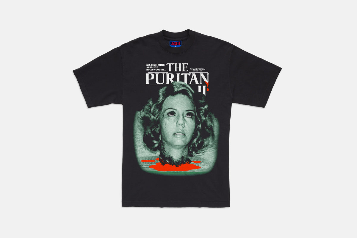 Online Ceramics x MaXXXine The Puritan II Tee – A24 Shop
