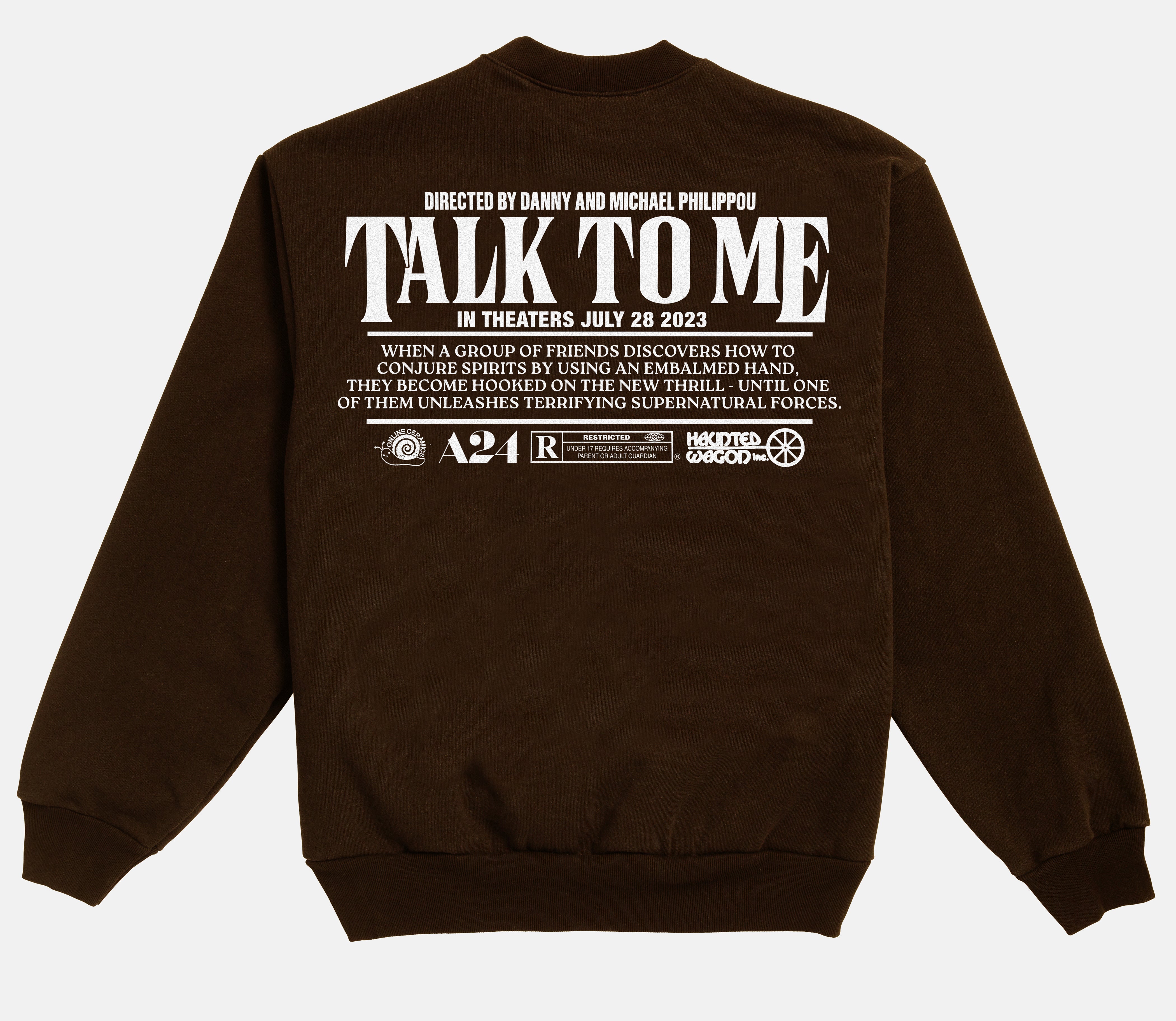 Online Ceramics x Talk To Me Demonic Nightmare Crewneck