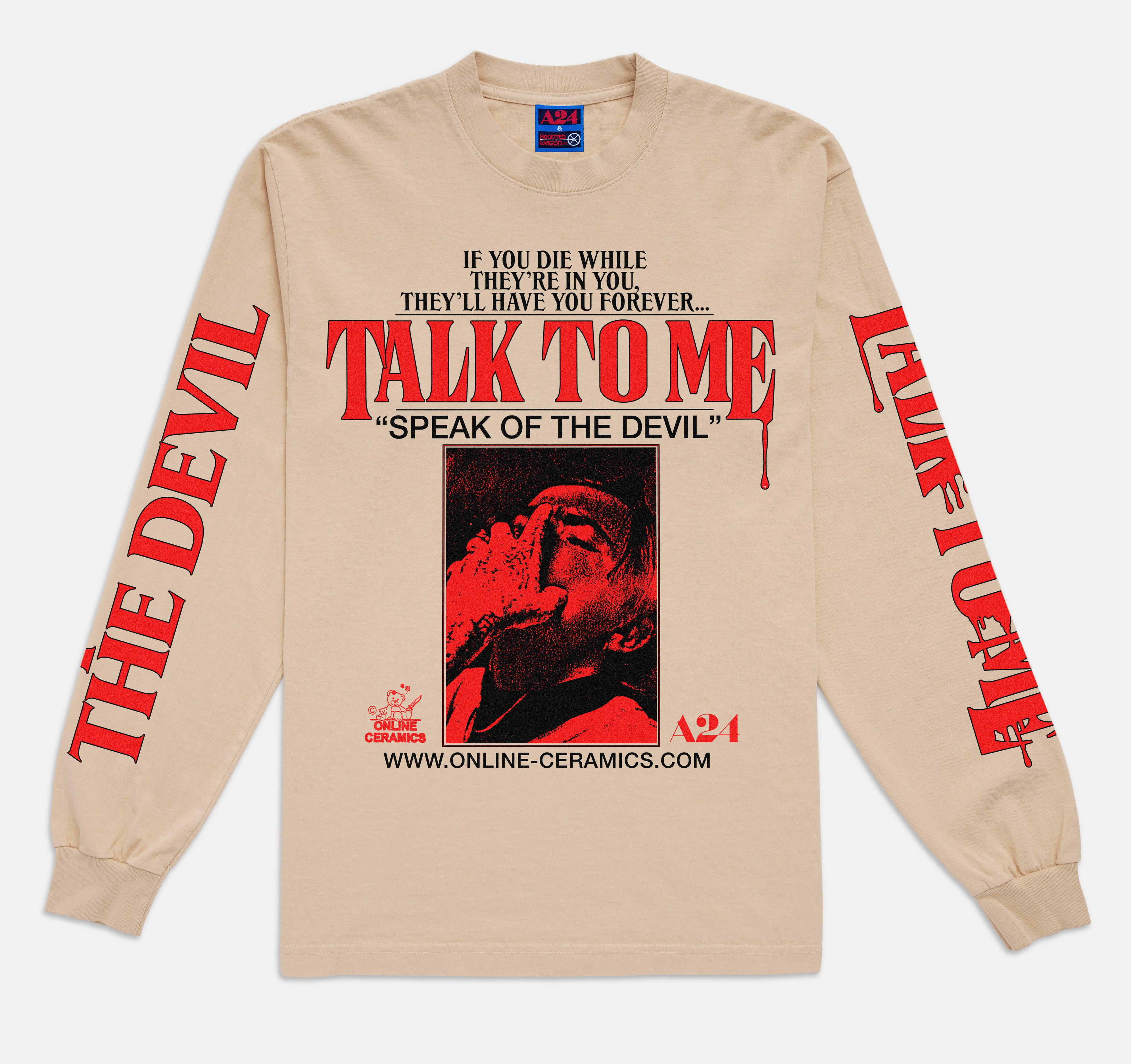 Online Ceramics x Talk To Me 91 Seconds Long Sleeve – A24 Shop