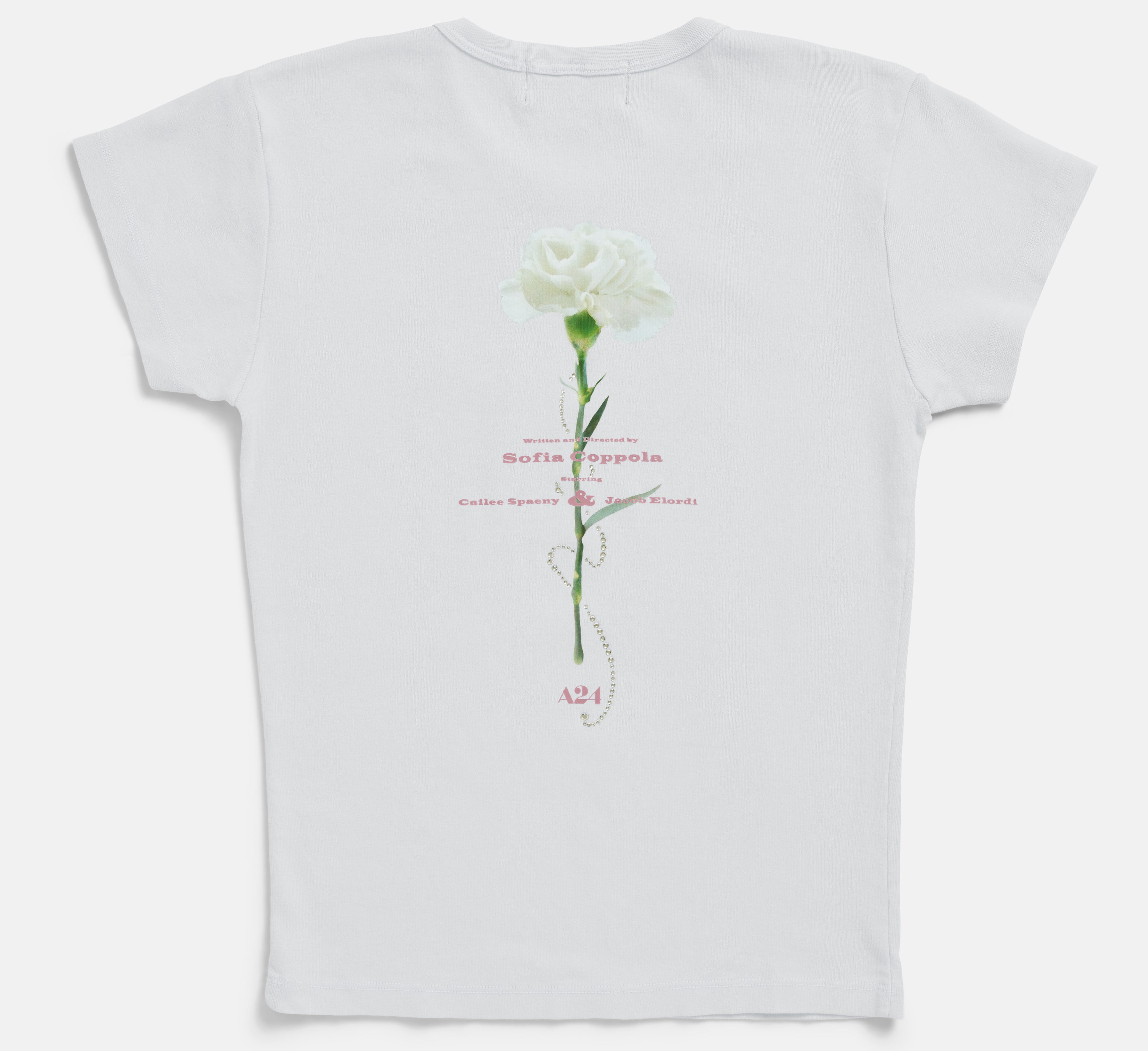 Priscilla Rhinestoned Babydoll Tee