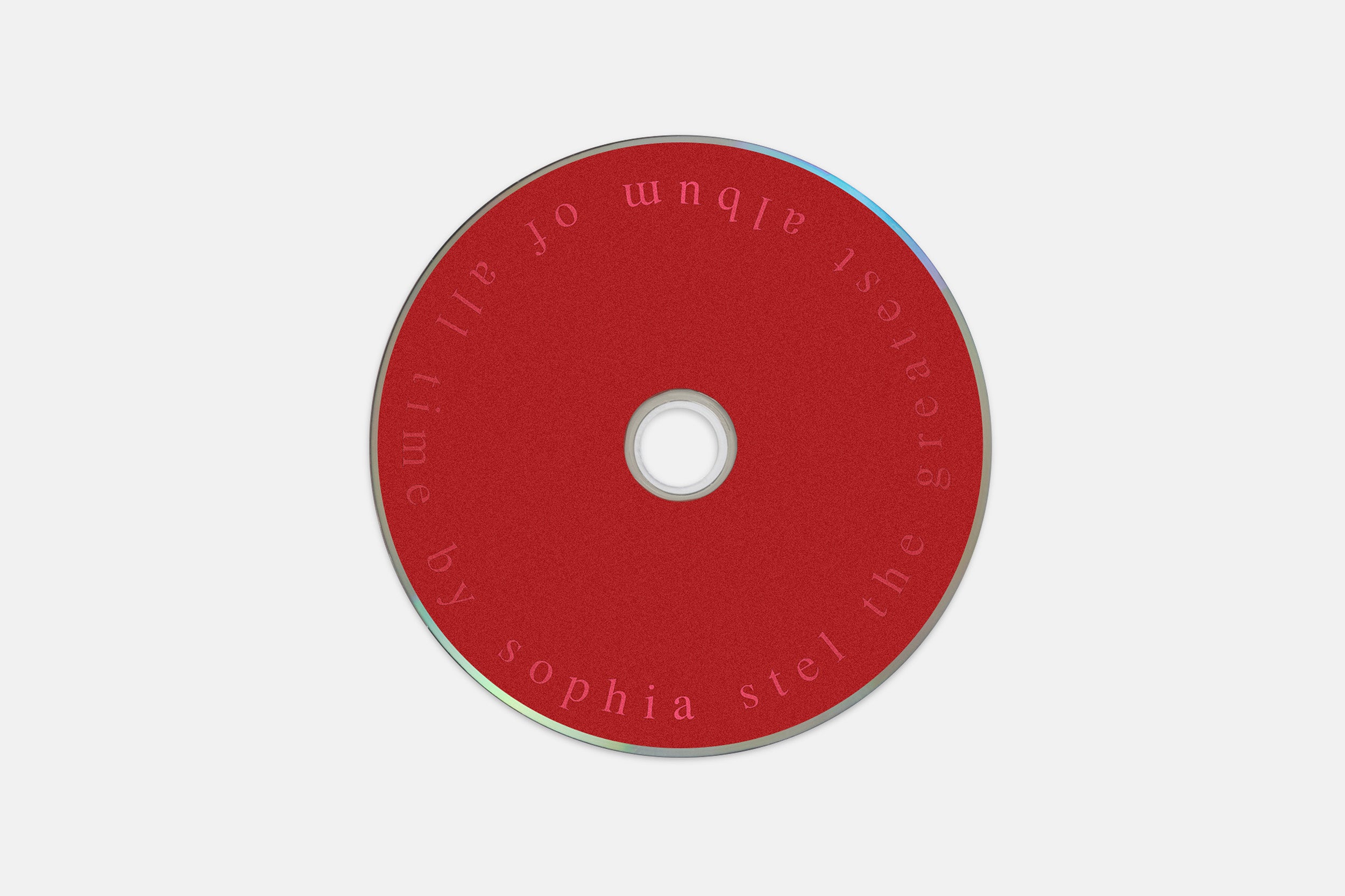 the greatest album of all time CD by Sophia Stel