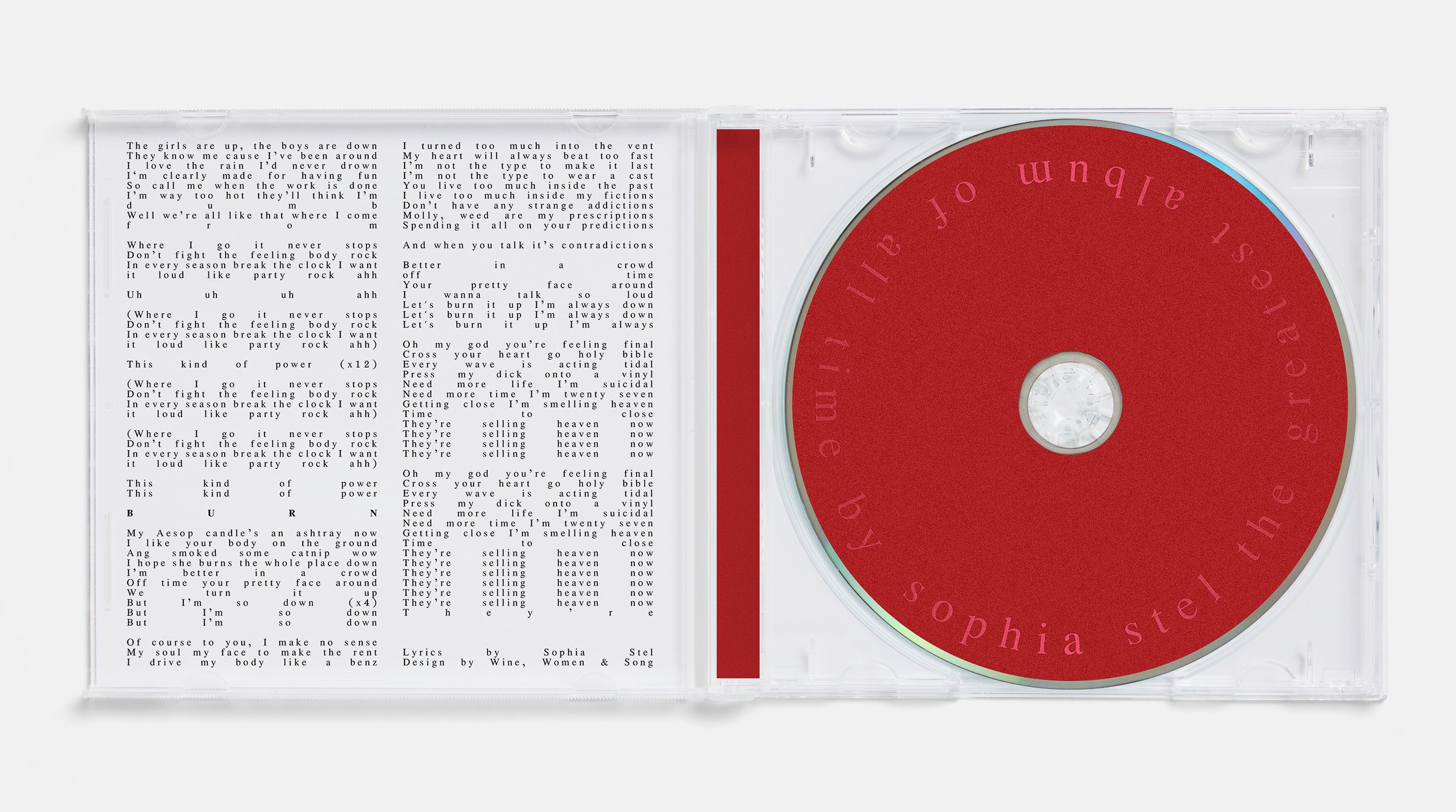the greatest album of all time CD by Sophia Stel