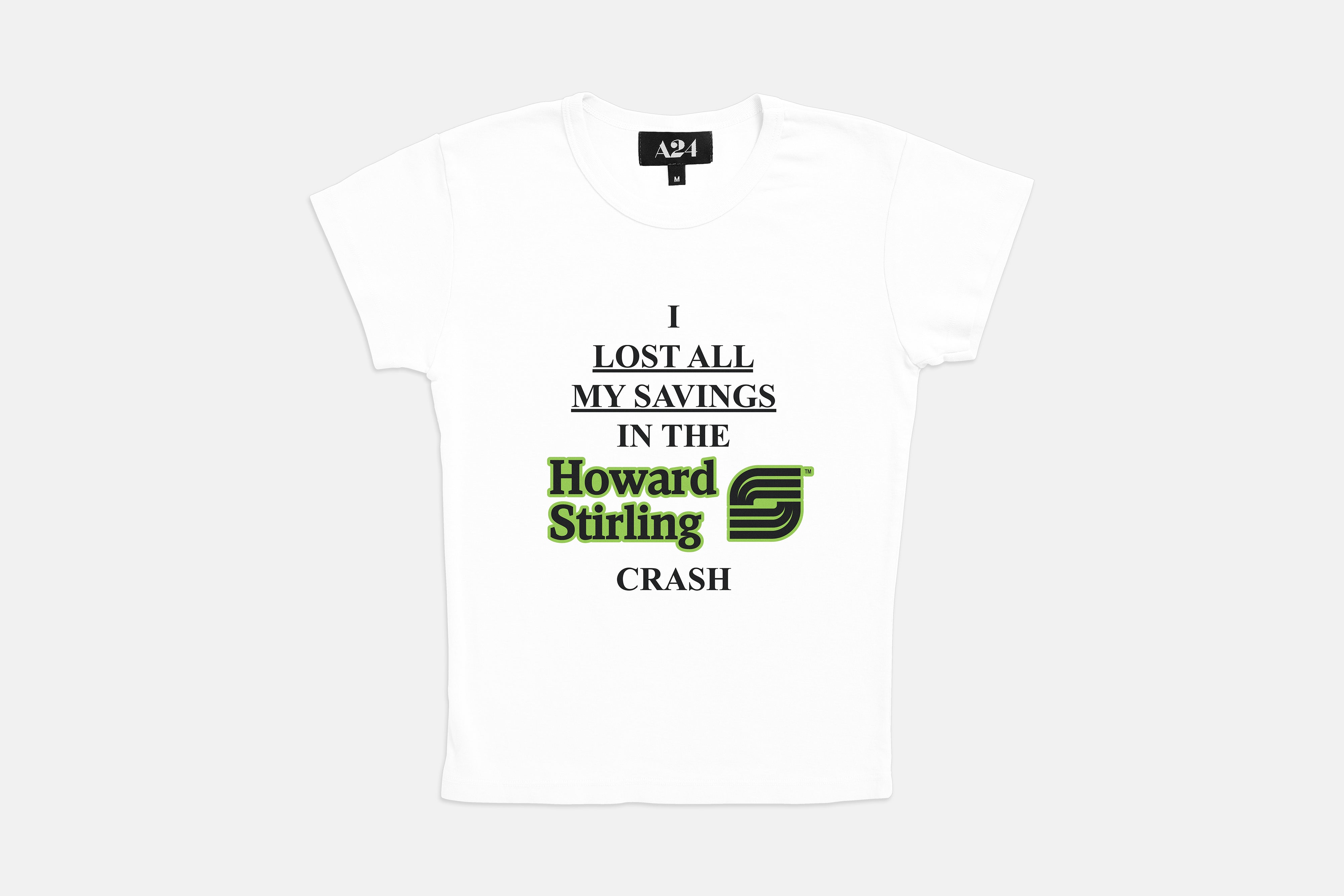 The Moment Howard Stirling Baby Tee – A24 Shop