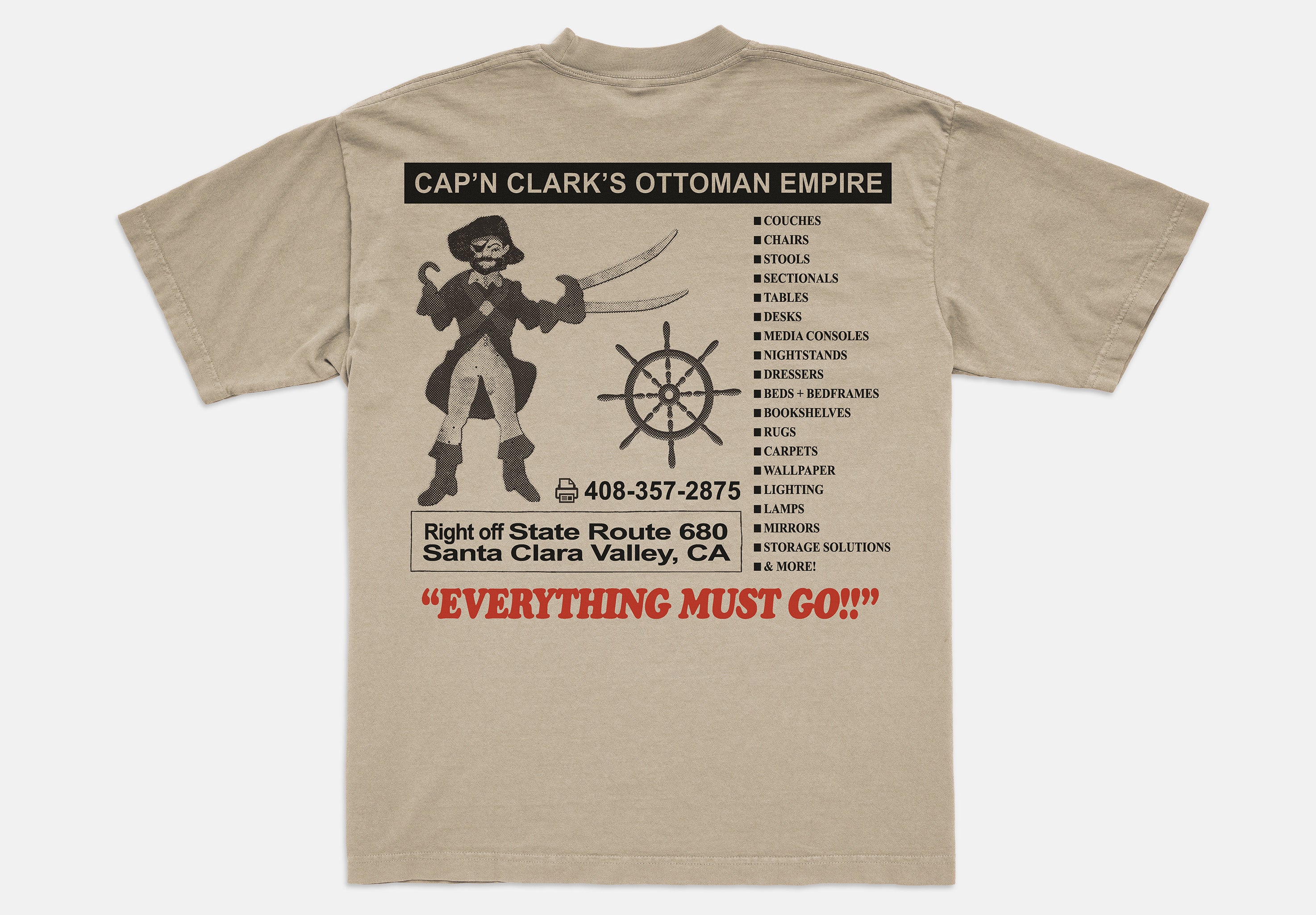Cap'n Clark's Tee