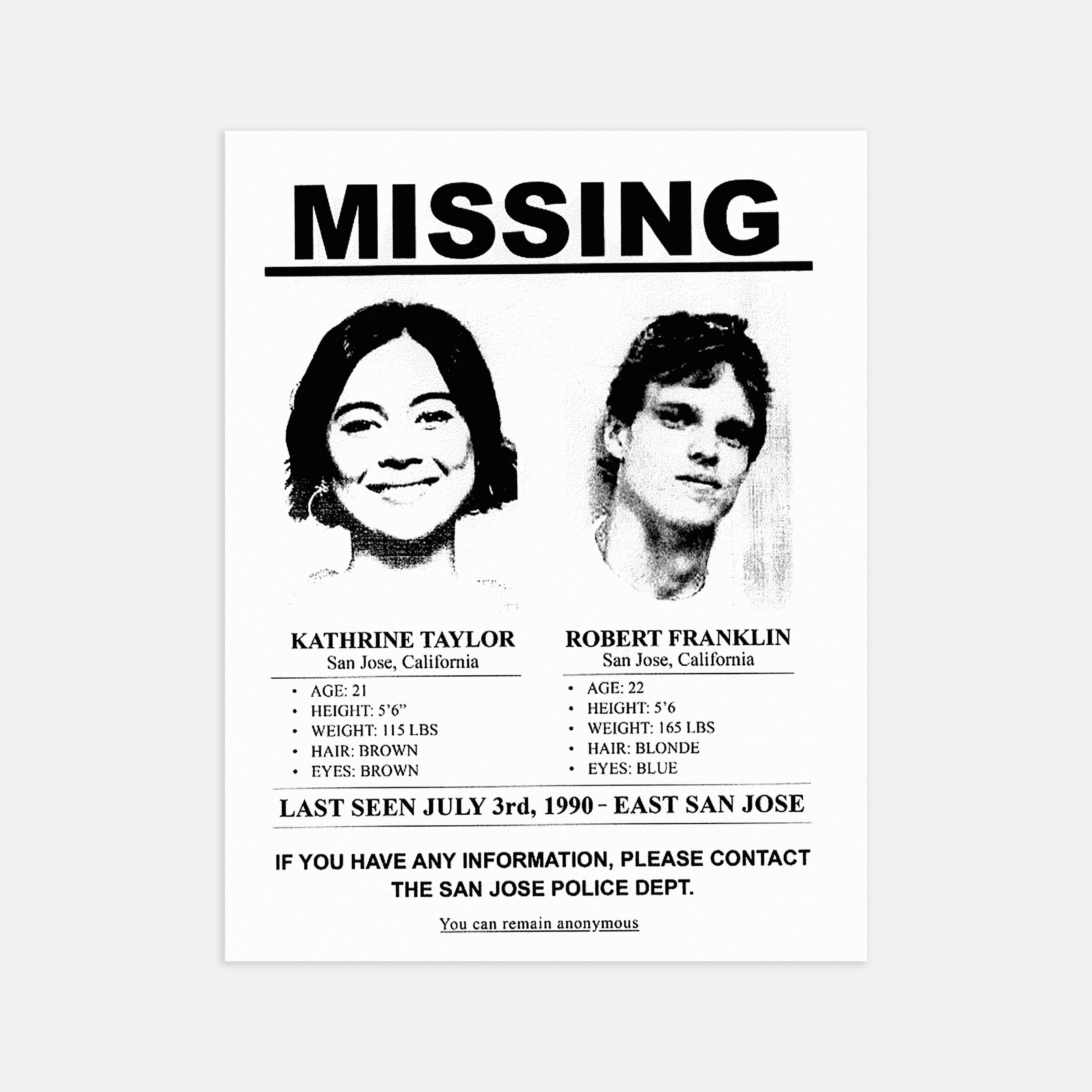 Backrooms Missing Poster