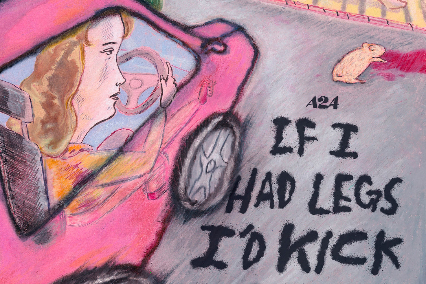 If I Had Legs I'd Kick You Mini Poster by Chi Park