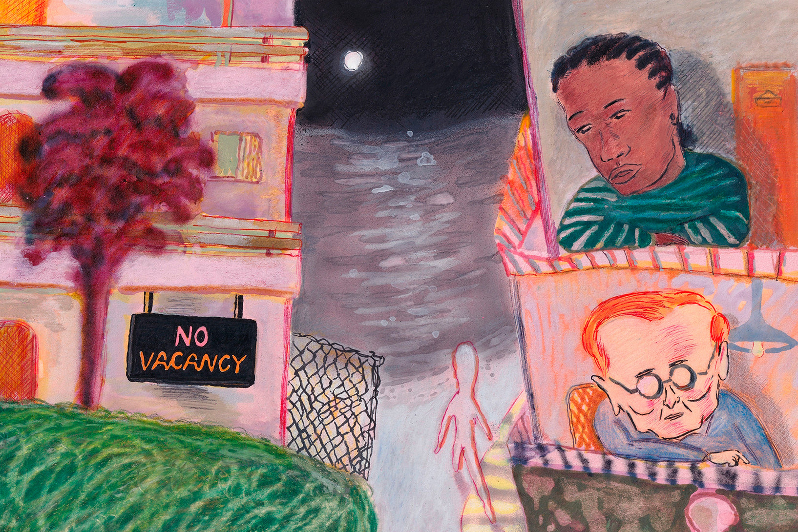 If I Had Legs I'd Kick You Mini Poster by Chi Park