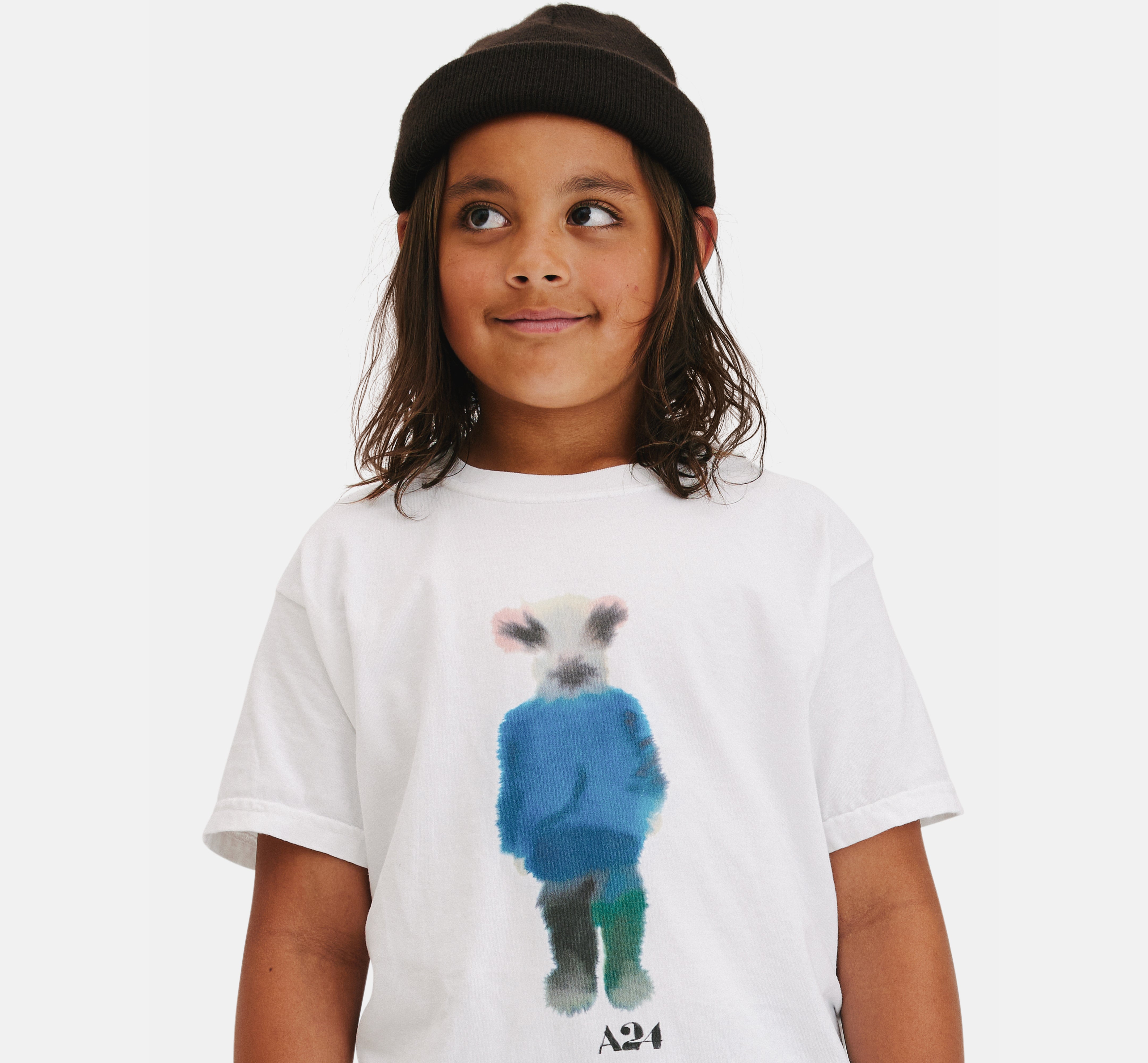 A24 x Rop van Mierlo Lamb Watercolor Kids Tee