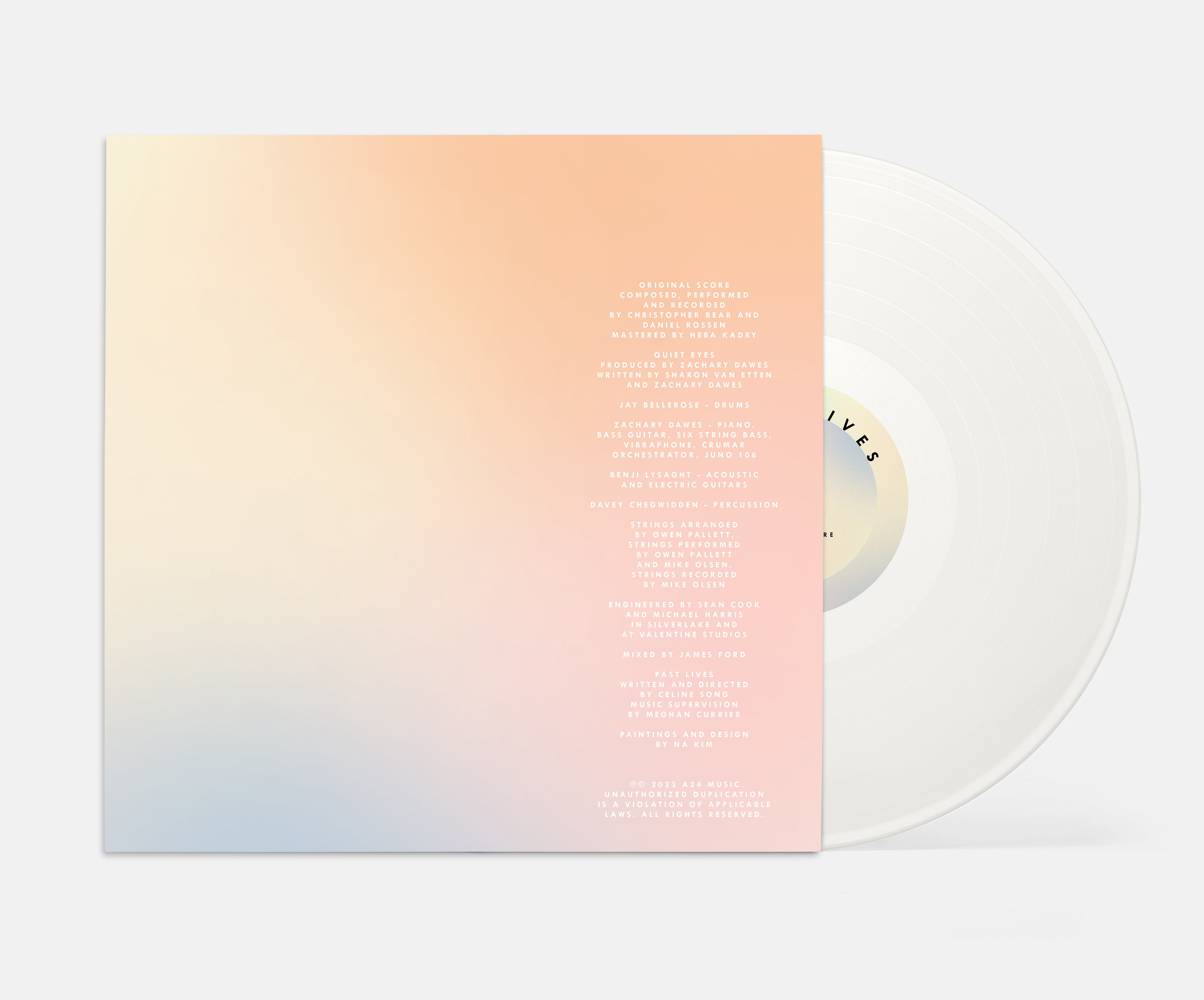 Past Lives Original Motion Picture Soundtrack