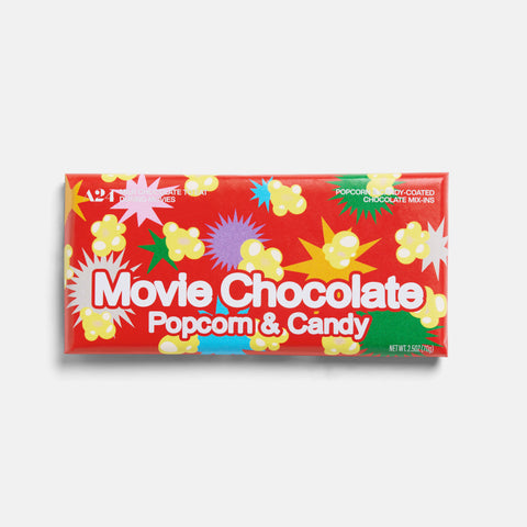 Popcorn & Candy Movie Chocolate Bar