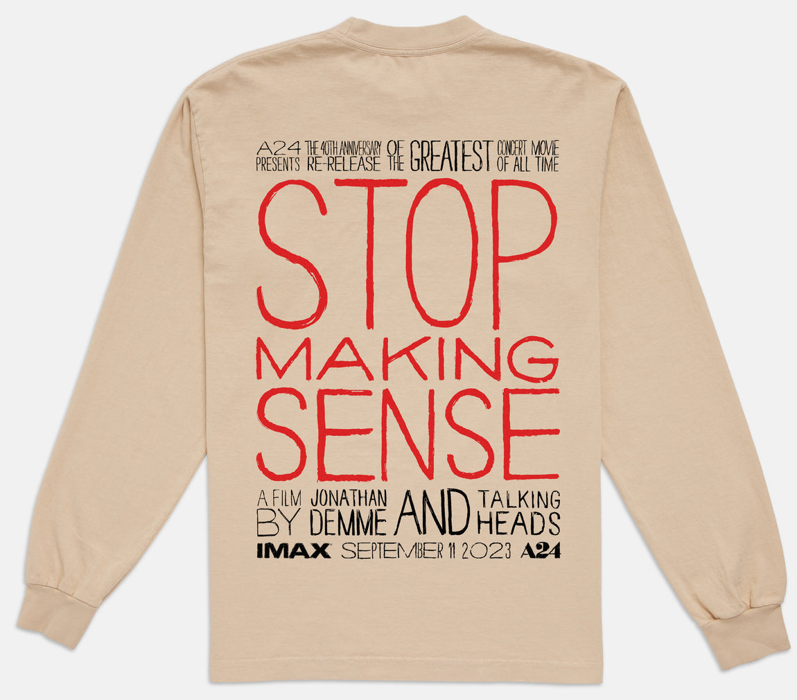 Stop Making Sense IMAX World Premiere Long Sleeve – A24 Shop