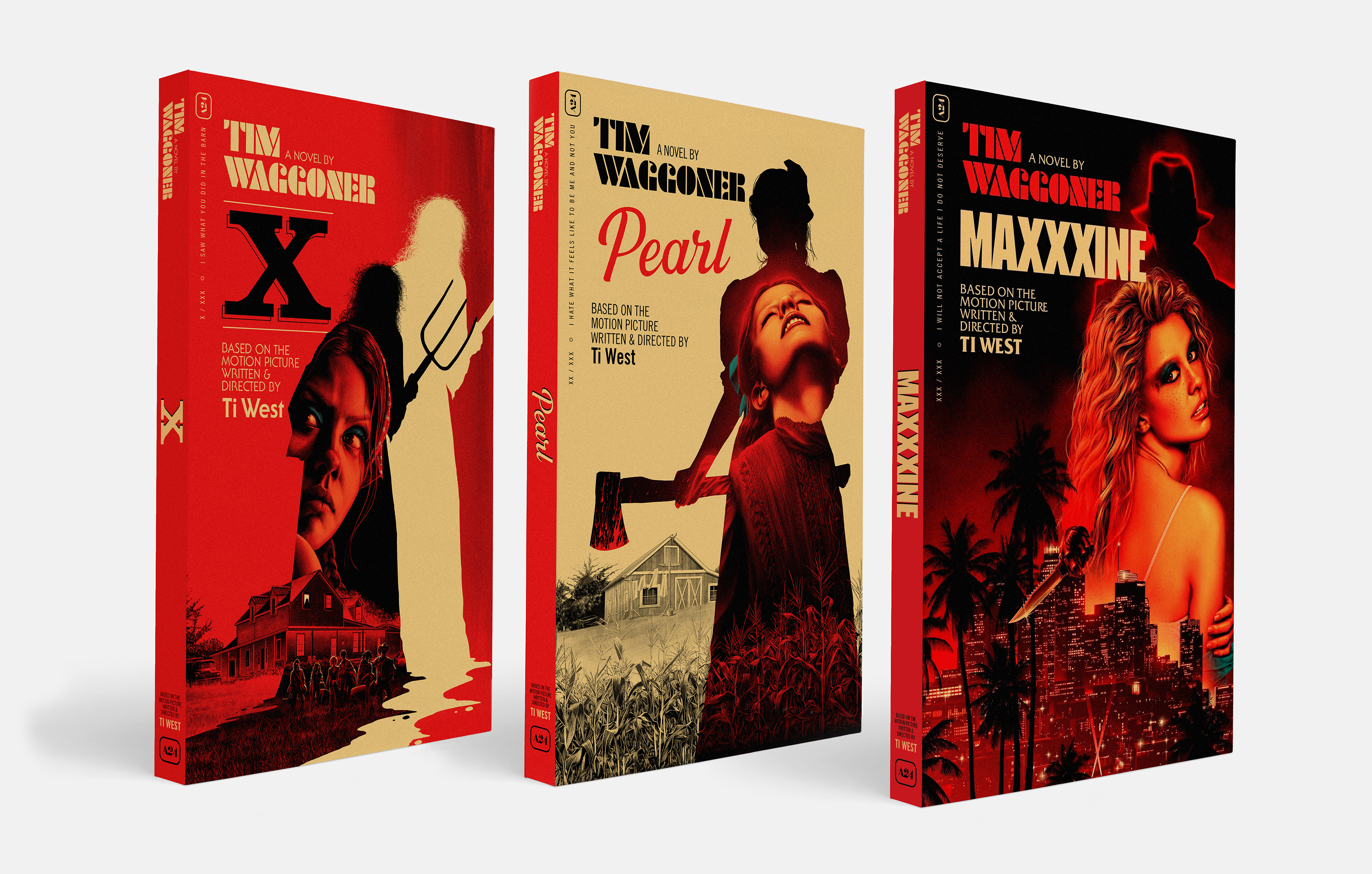 X Trilogy Novelization Set – A24 Shop X Trilogy Novelization Set – A24 Shop