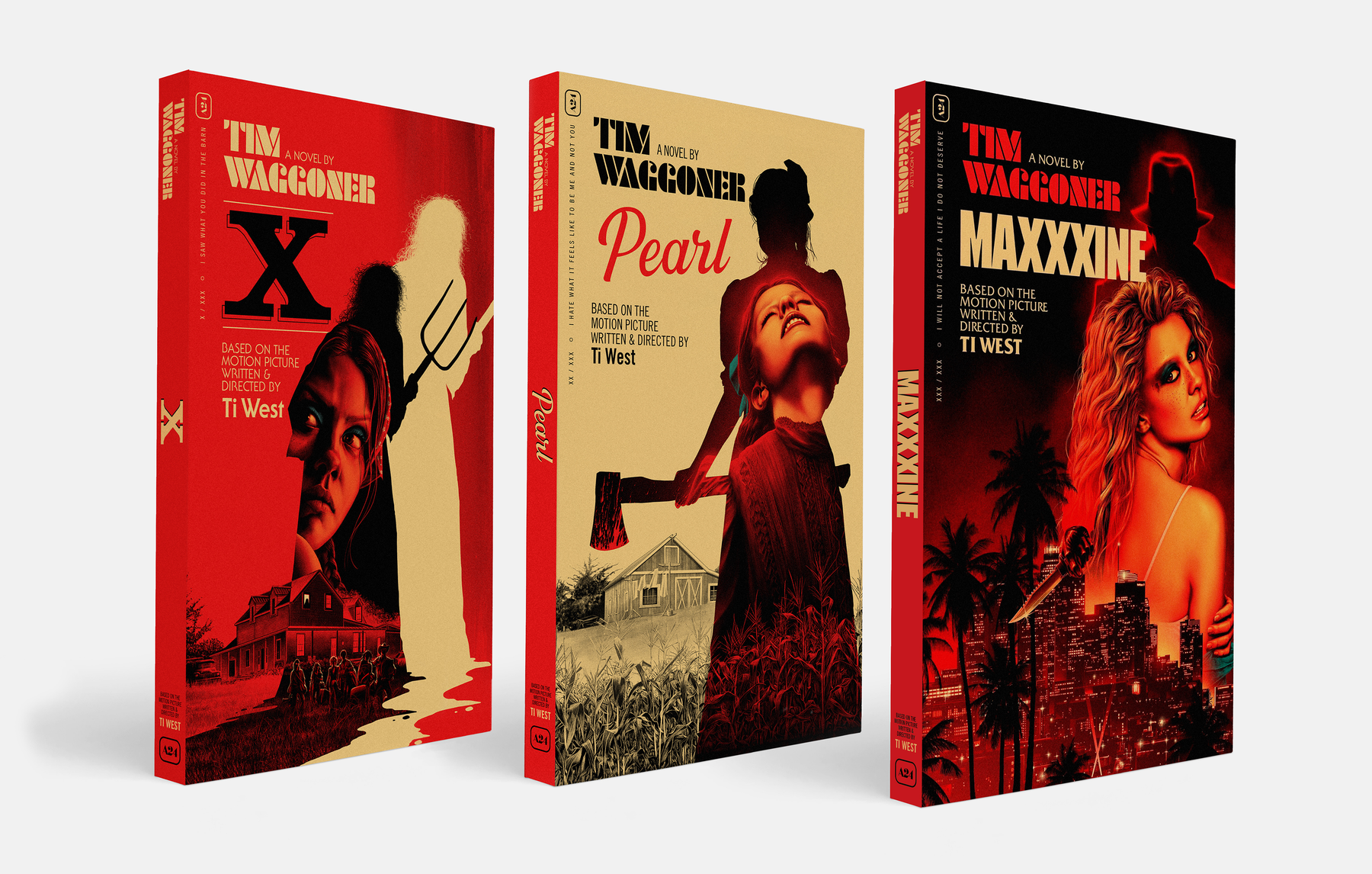 X Trilogy Novelization Set – A24 Shop