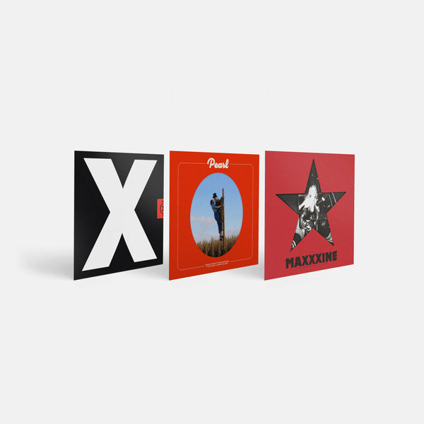 X Trilogy Vinyl Set　a24 X_trilogy_Vinyl_Set_Angled_1x1