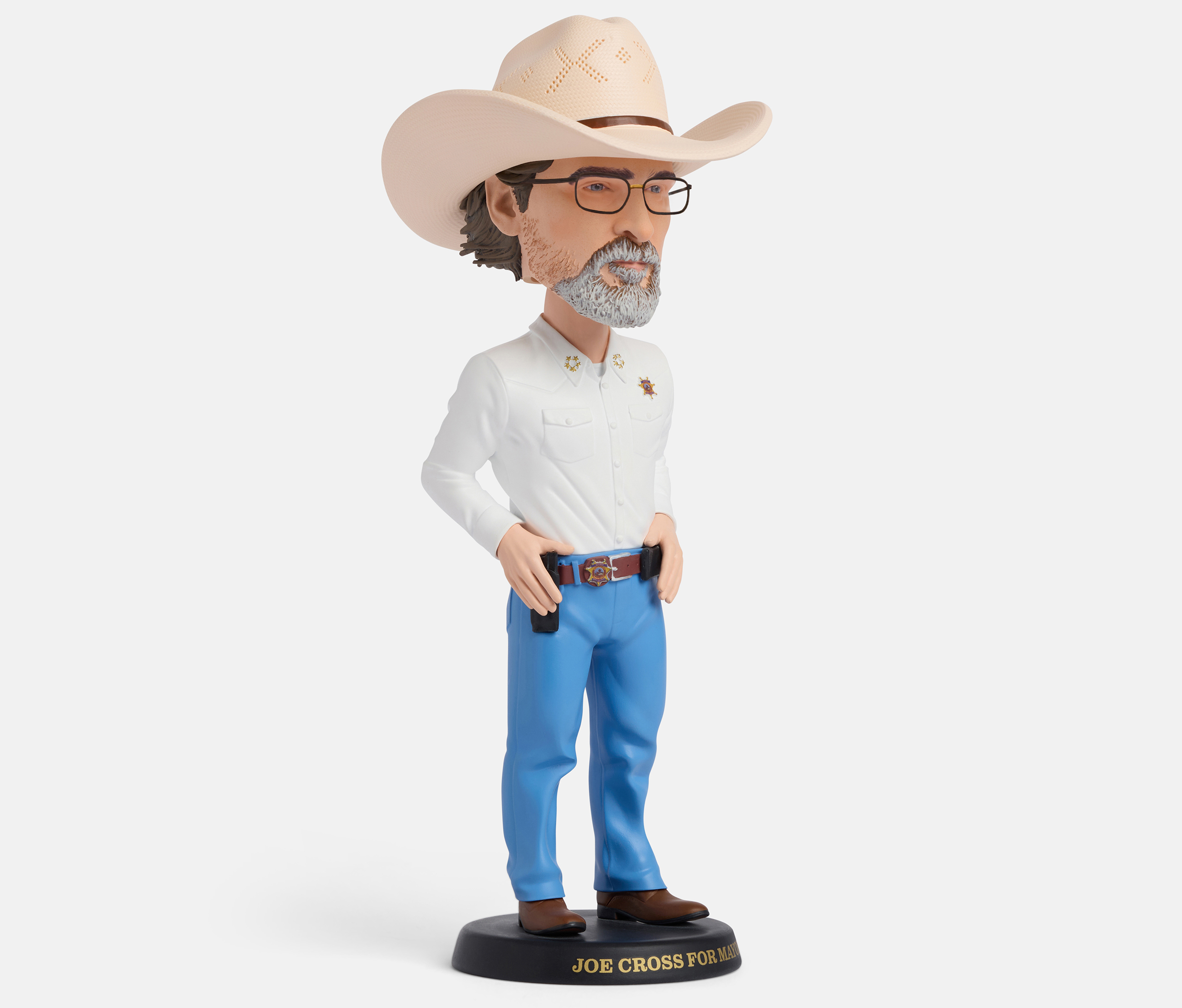 Joe Cross Eddington Bobblehead