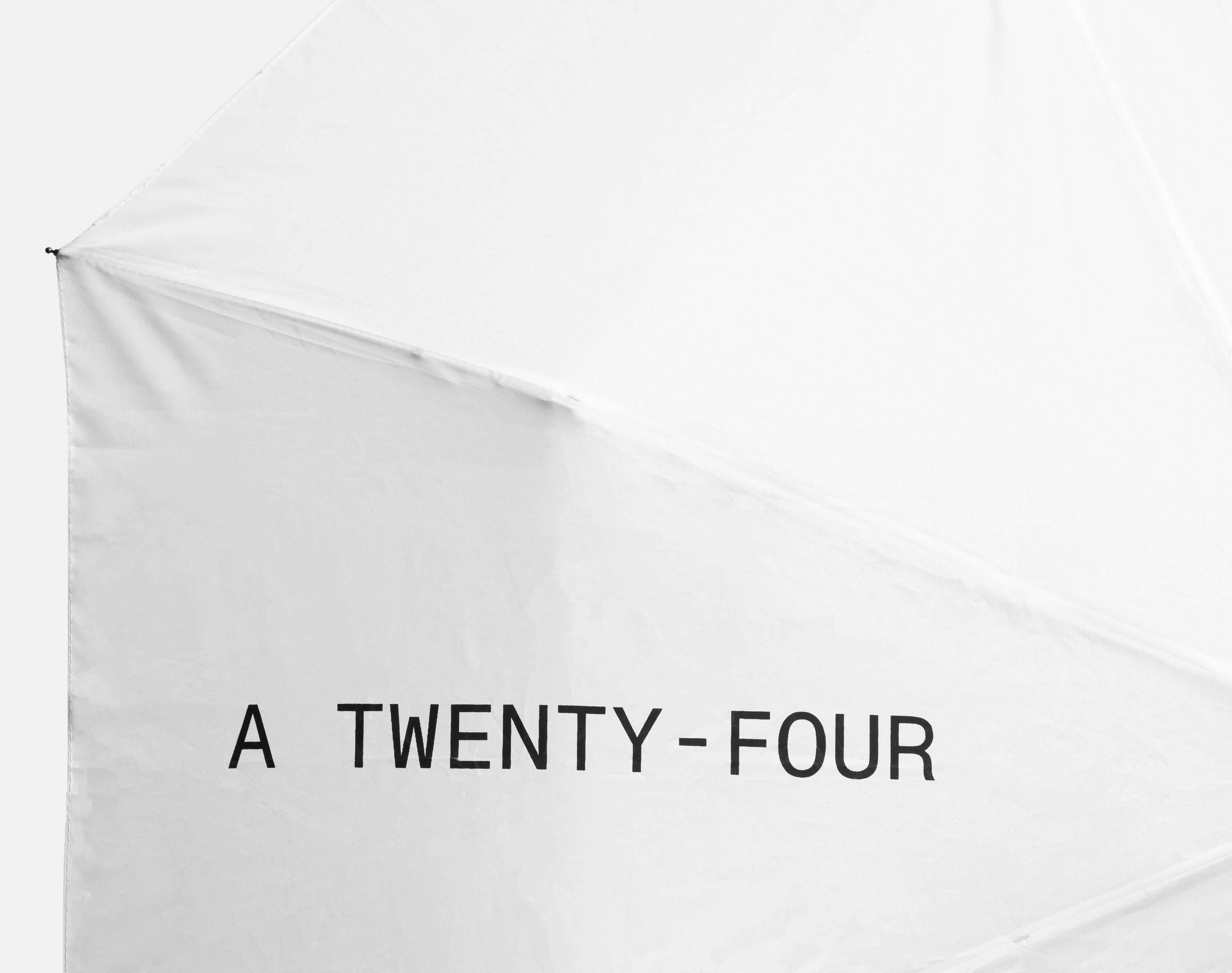 White Travel Umbrella