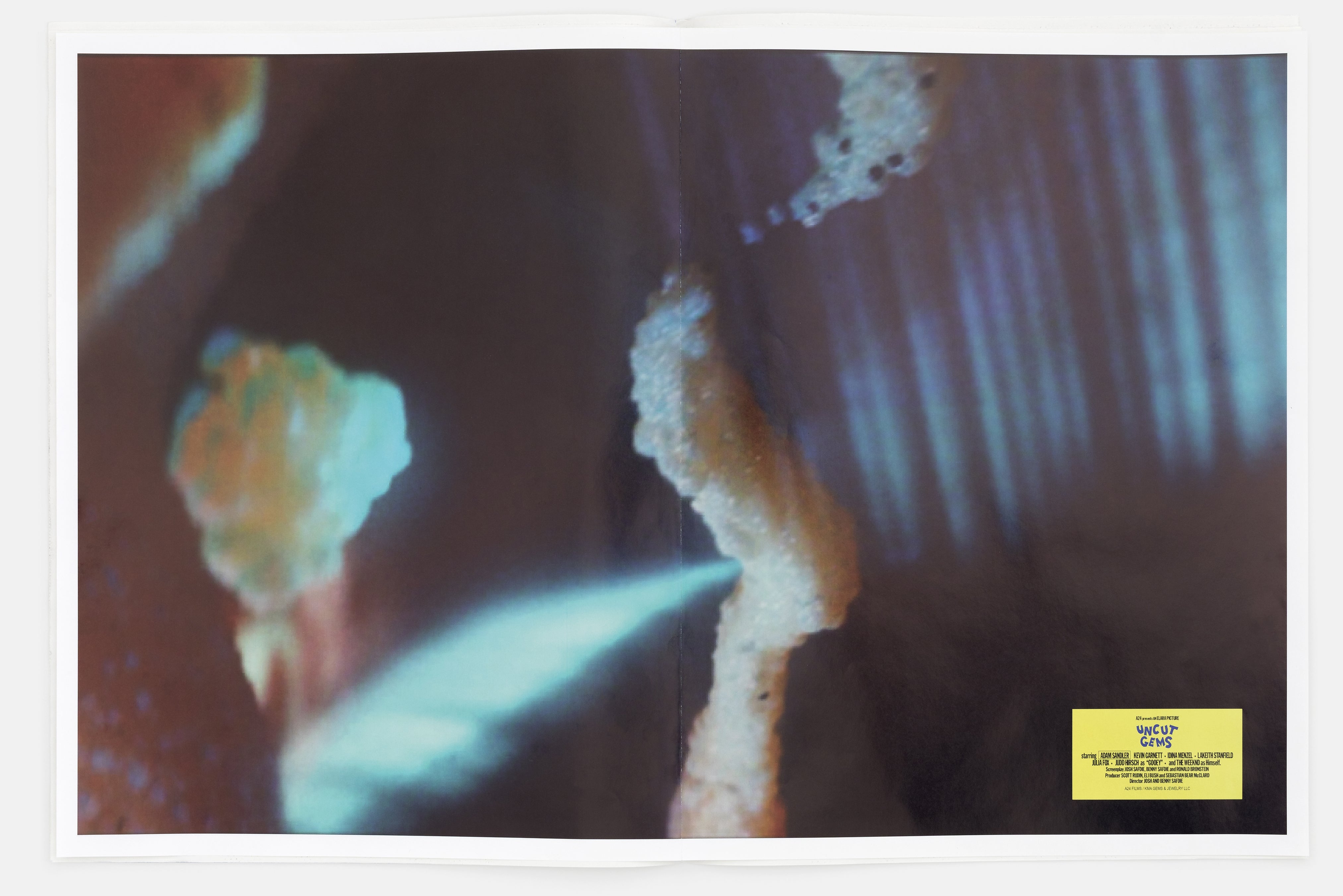 Gems Uncut Zine by Josh & Benny Safdie
