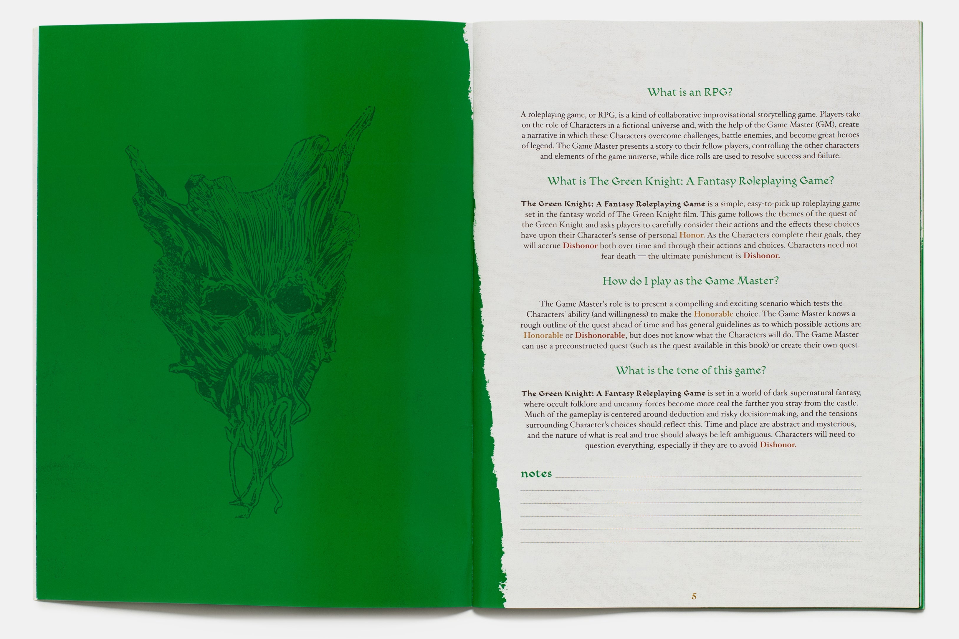The Green Knight: A Fantasy Roleplaying Game
