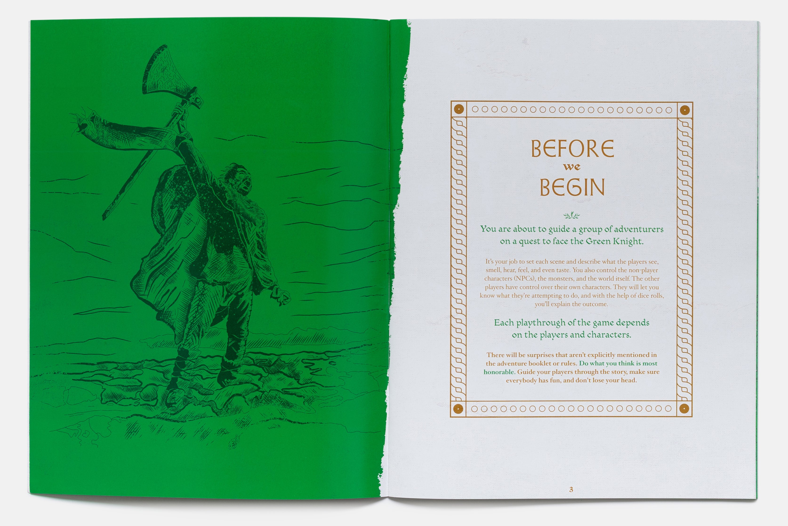 The Green Knight: A Fantasy Roleplaying Game