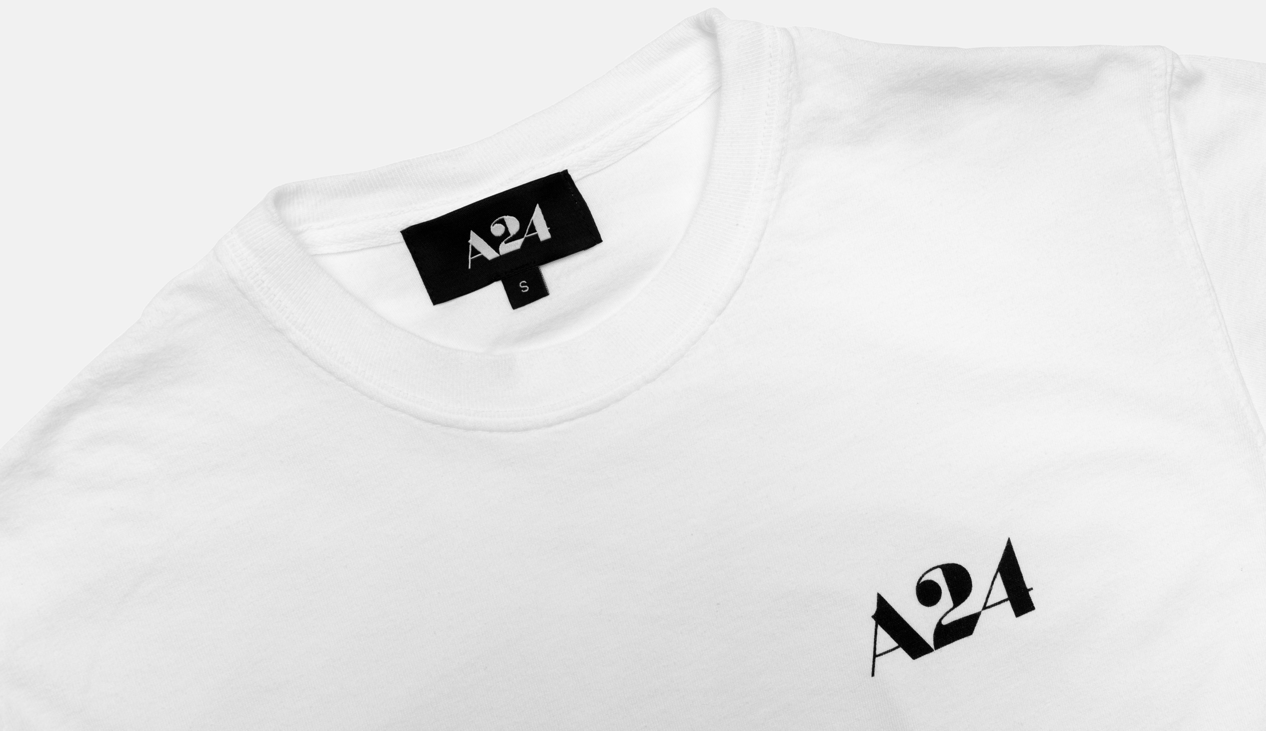 White Logo Tee A24 Shop –