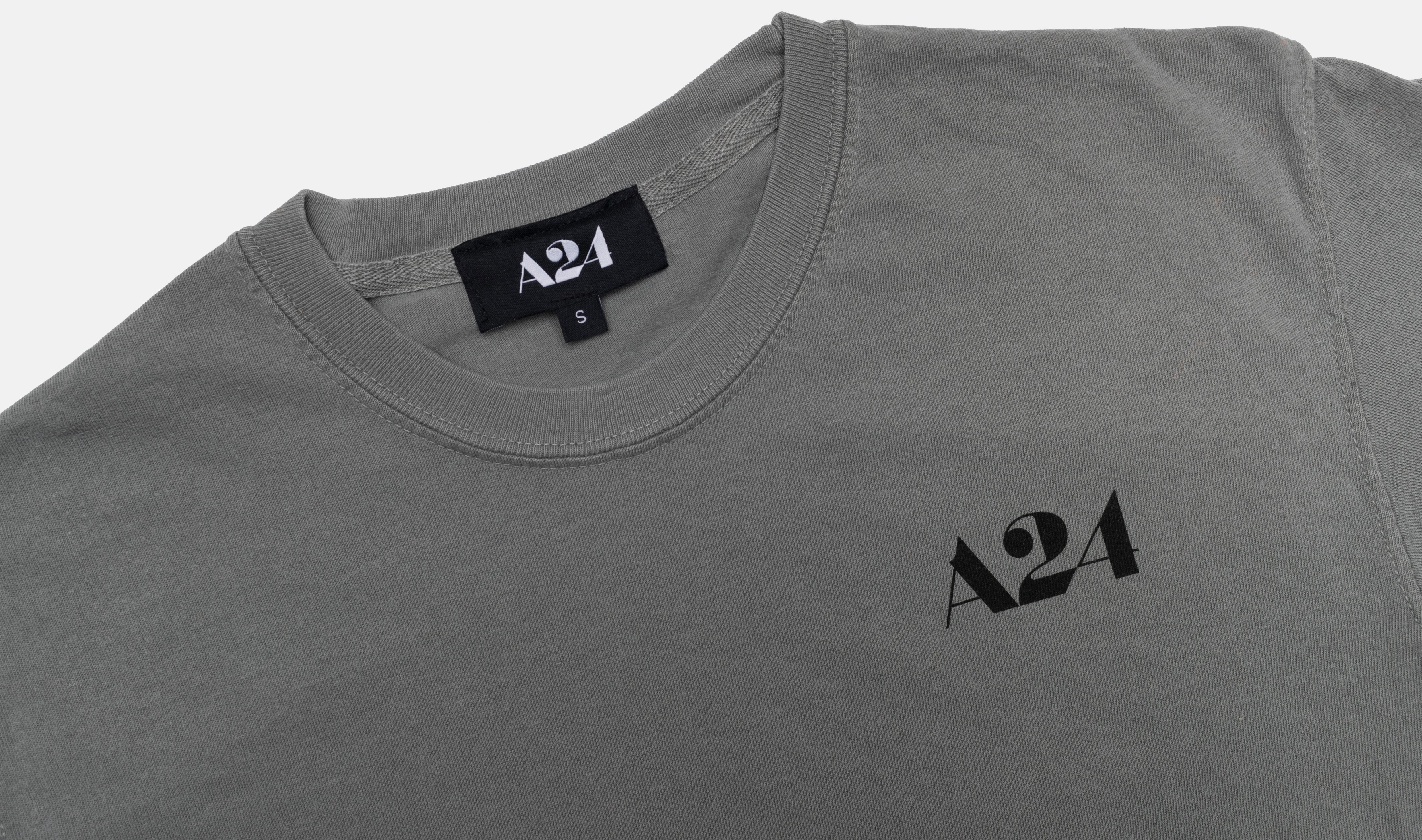 Grey Logo Tee