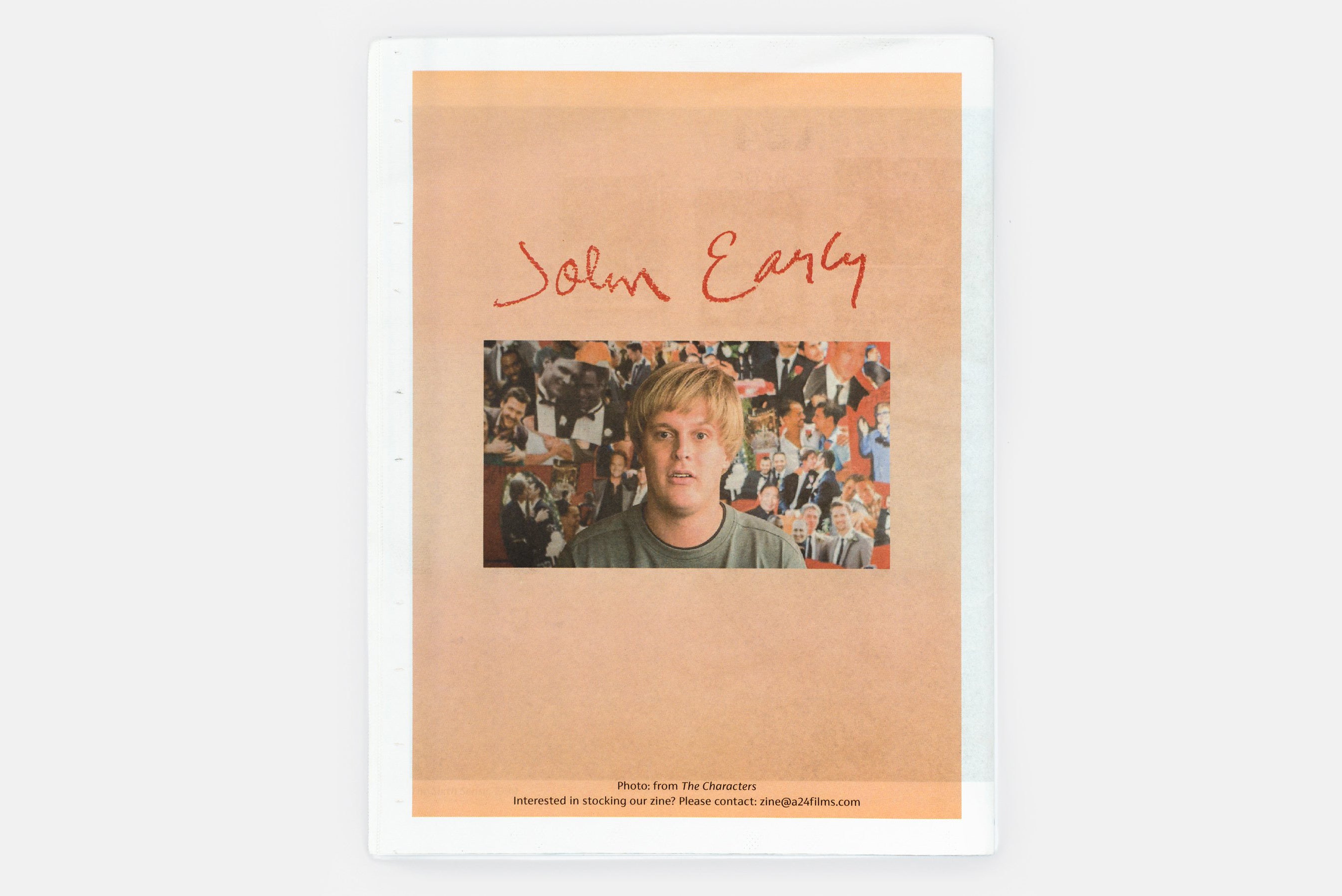 Toni Collette Zine by John Early